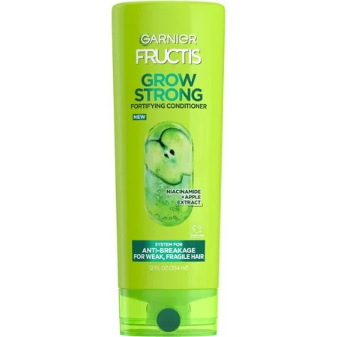 Acondicionador Garnier Fructis Grow Strong con extracto de manzana (354 ml)