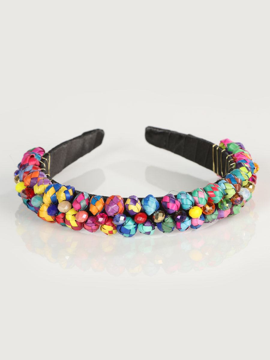 Mexican Artisanal Traditional Headband | Handcrafted Artisanal Hair Accessory 603276