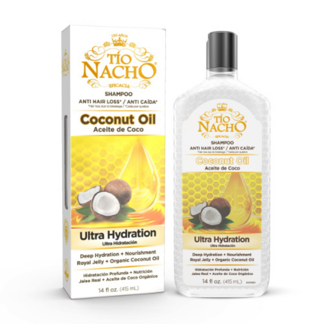 Tío Nacho Champú Ultra Hidratación Aceite de Coco (415ml)