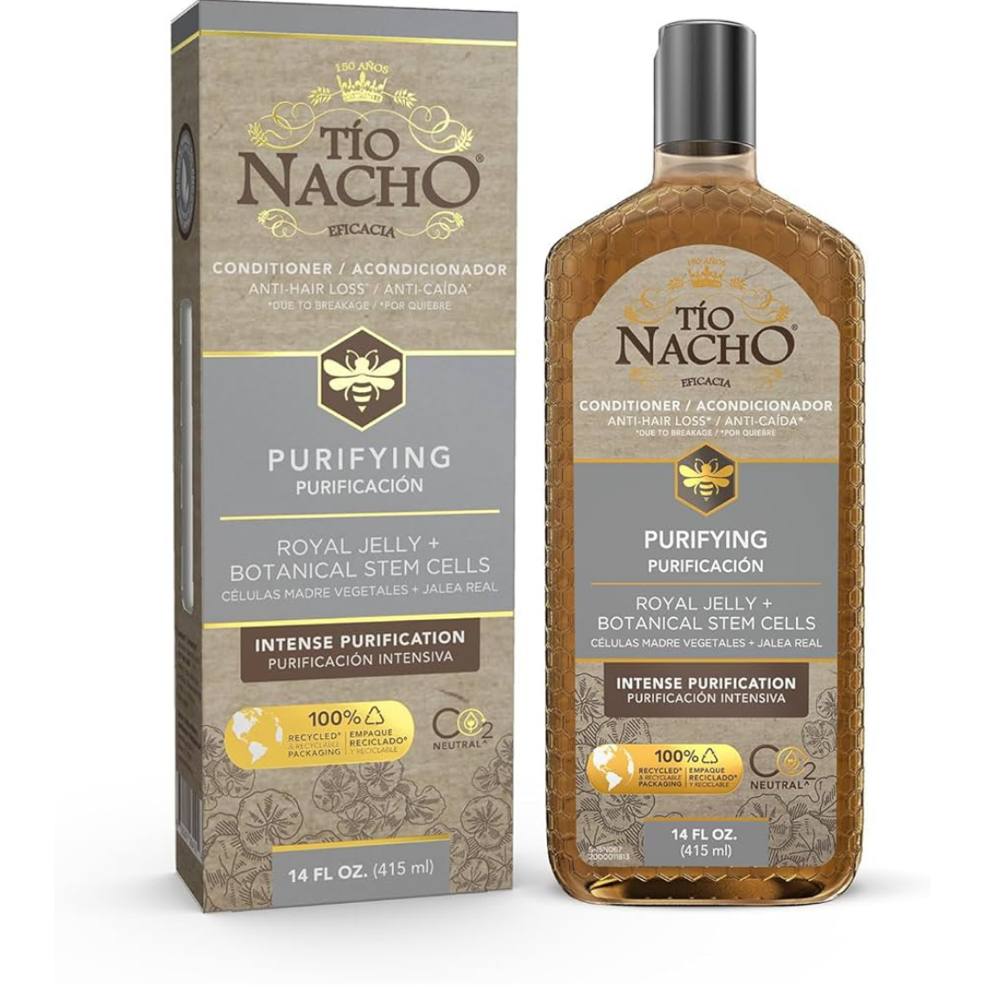 Acondicionador Purificante Tío Nacho Jalea Real + Células Madre (14 oz)