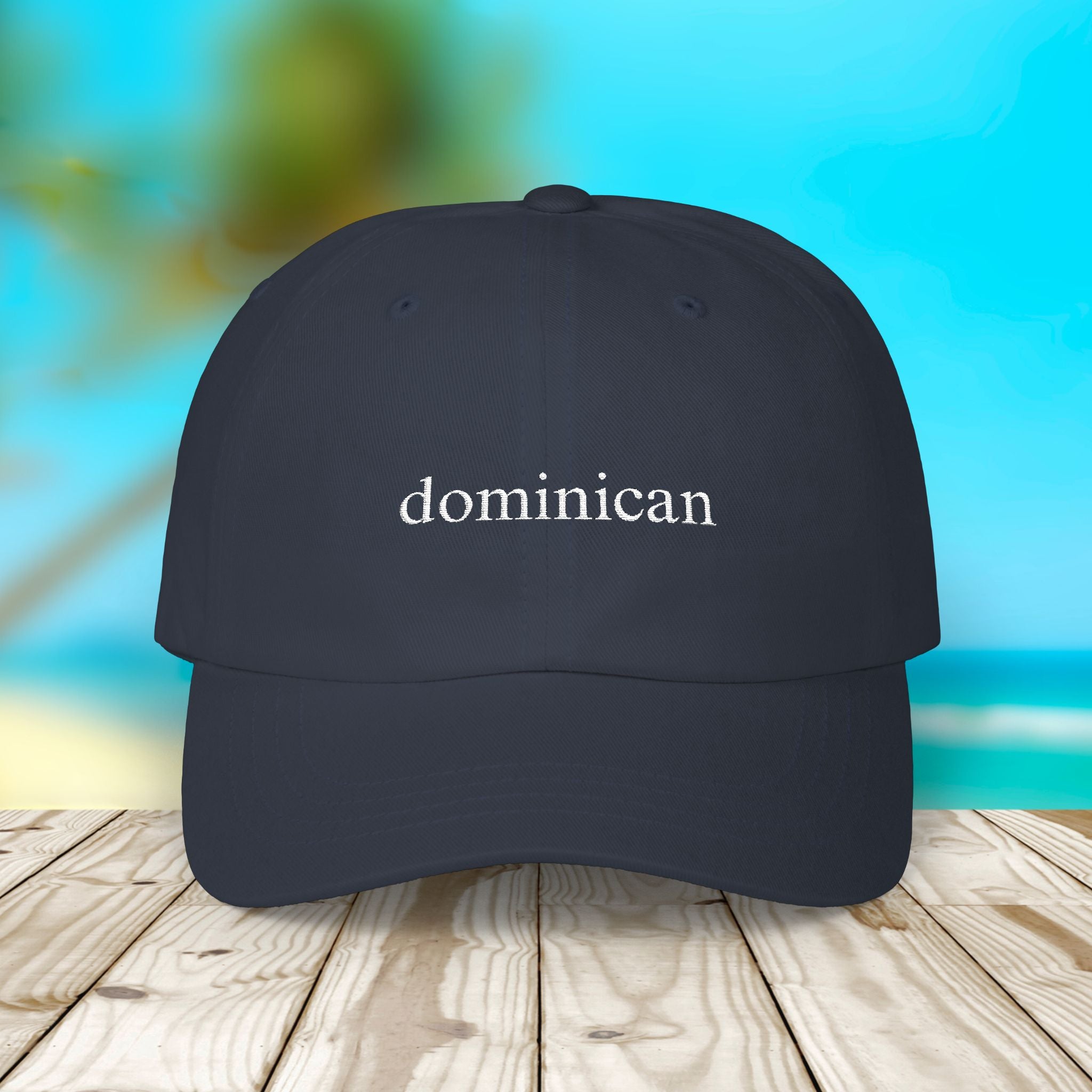Dominican Embroidered Dad Hat