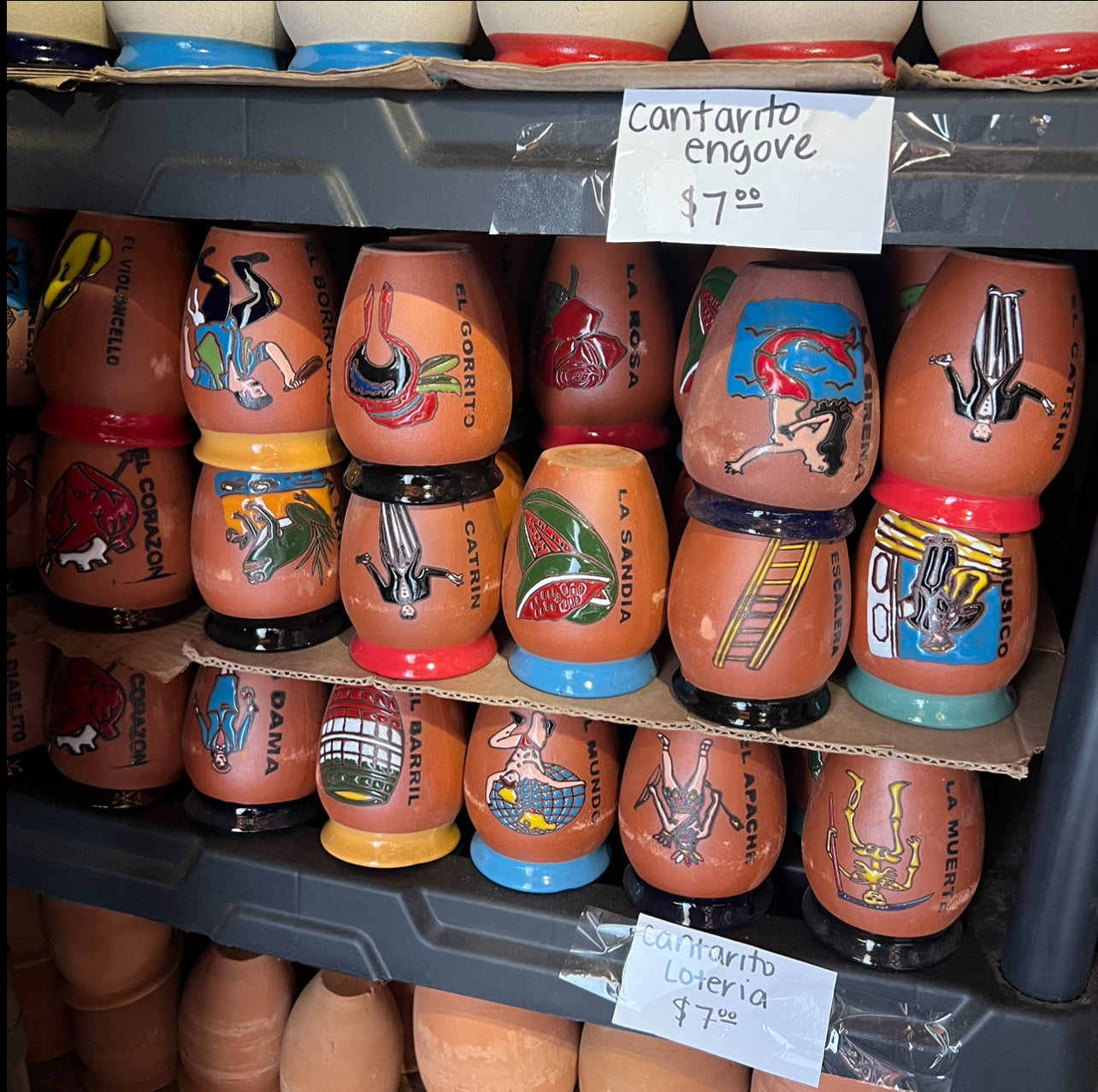 Cantaritos Lotería Barro