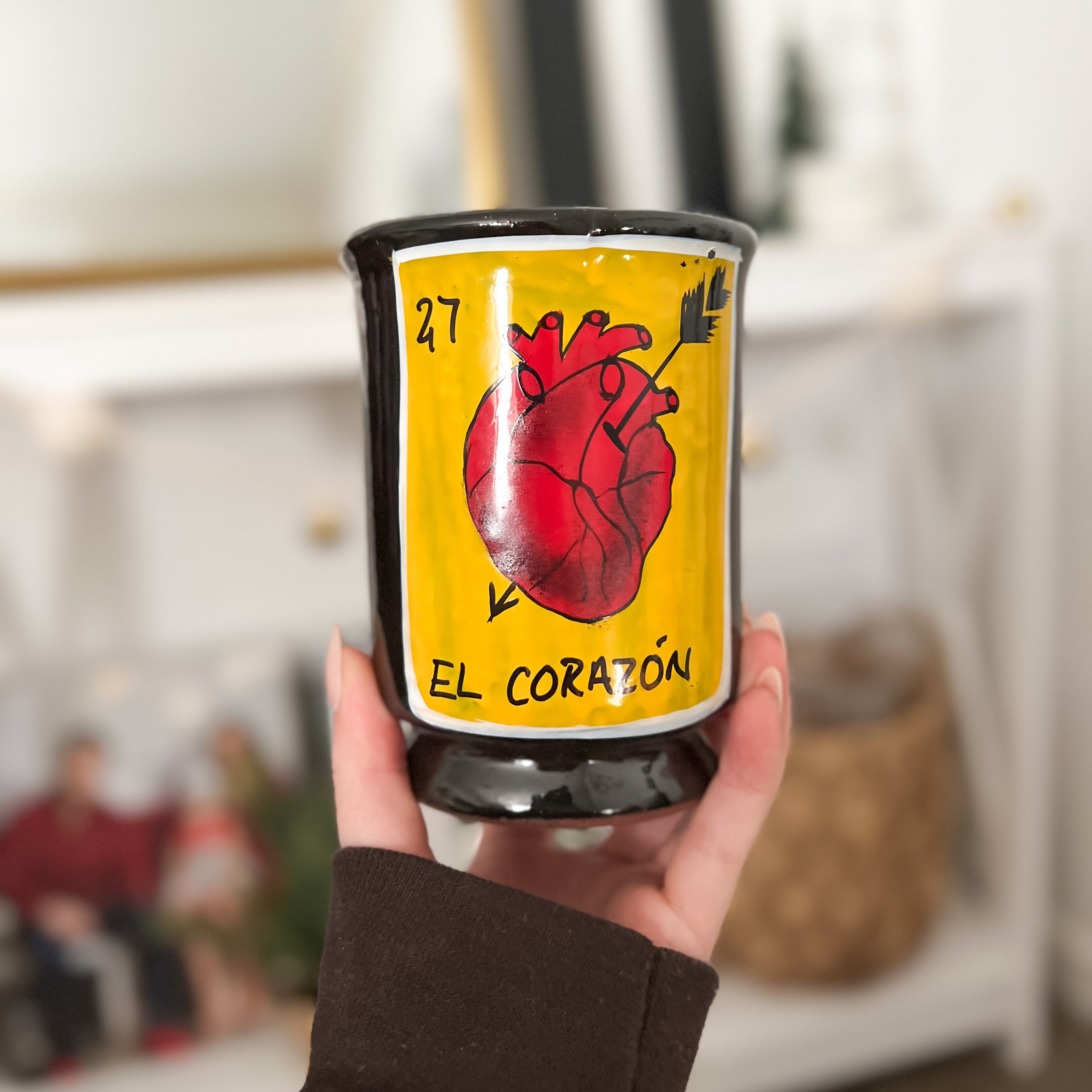 Taza Surtida de Lotería Cuadrada