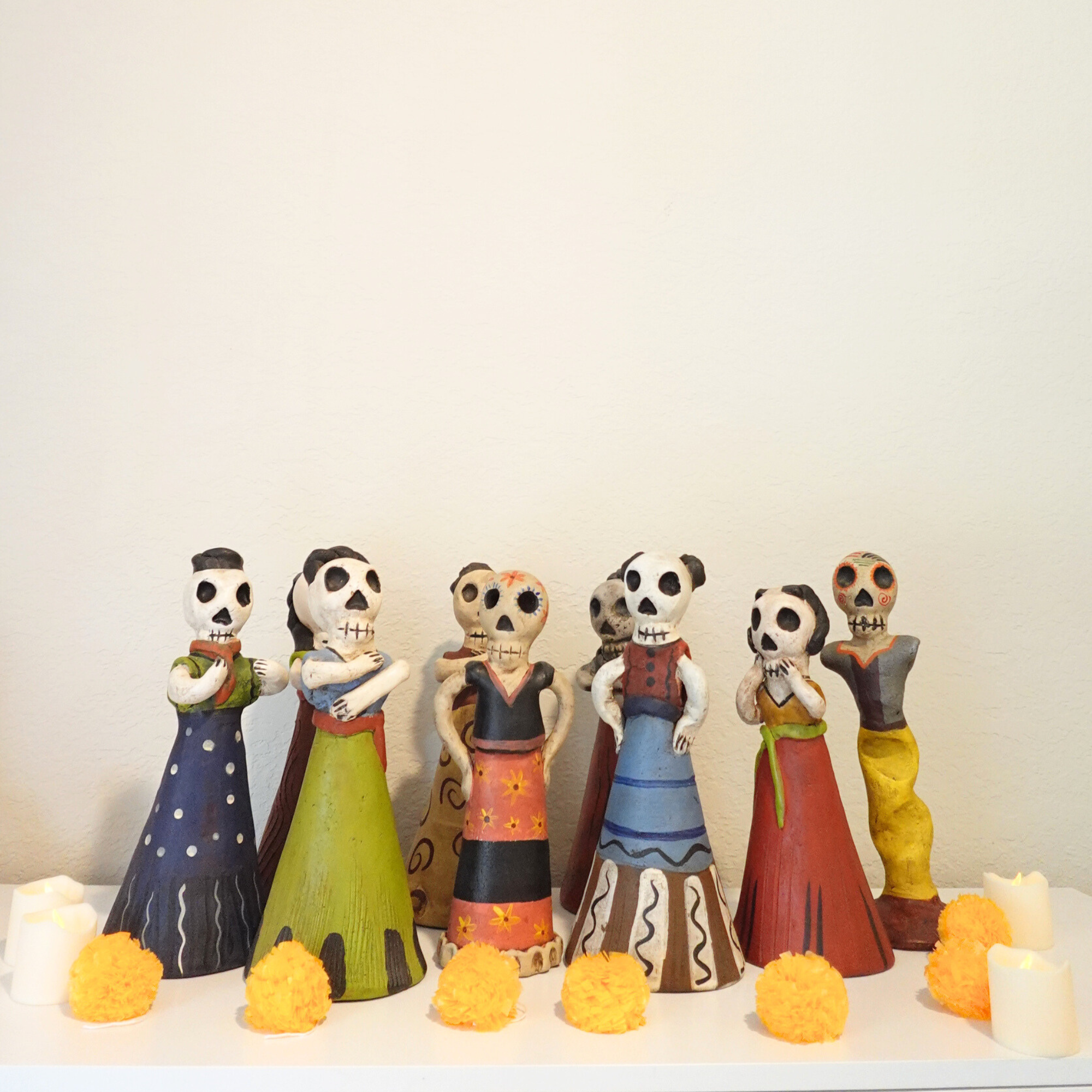 Clay Catrina traditional Set of 2