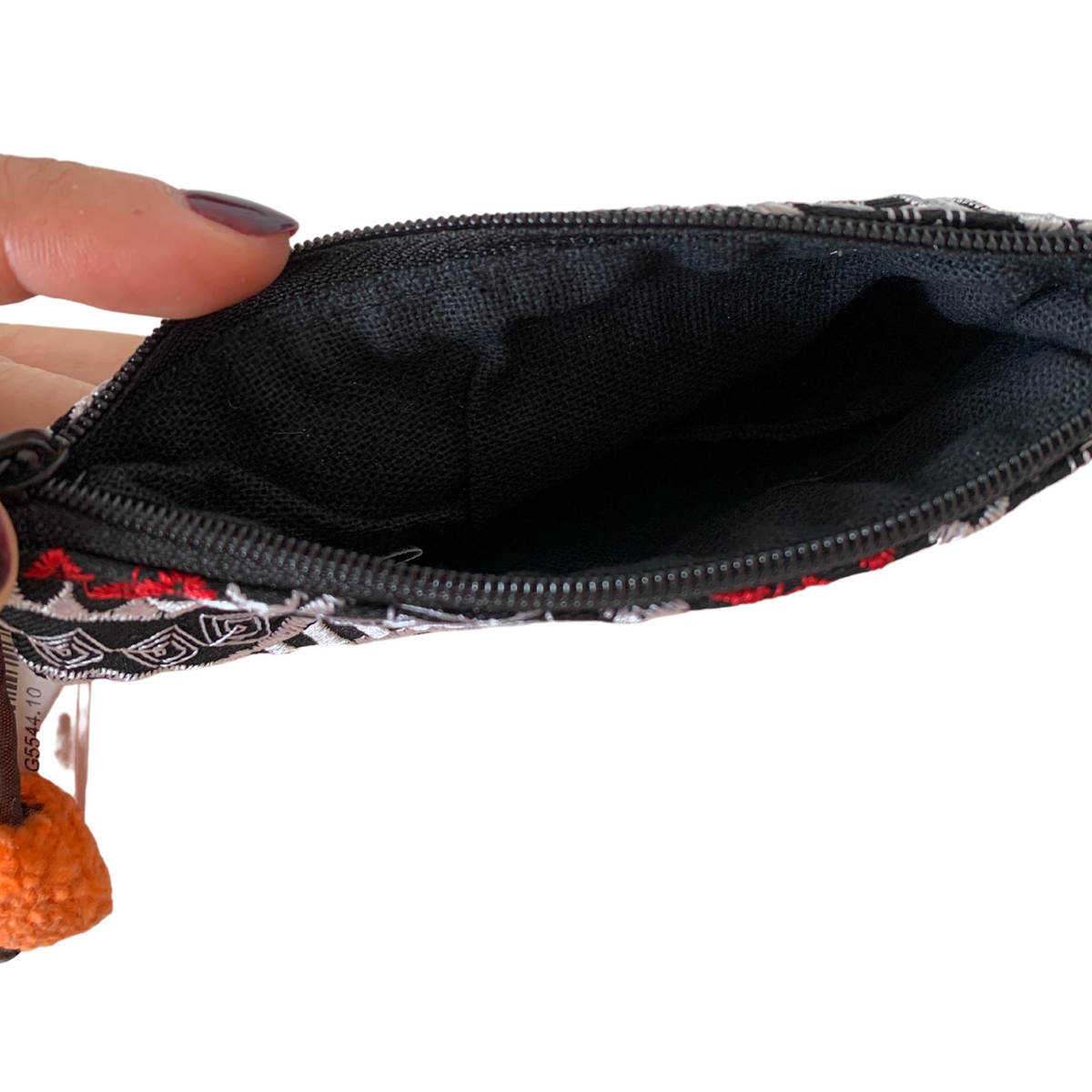 Geometric Boho Coin Purse with Lobster Clasp - Thailand