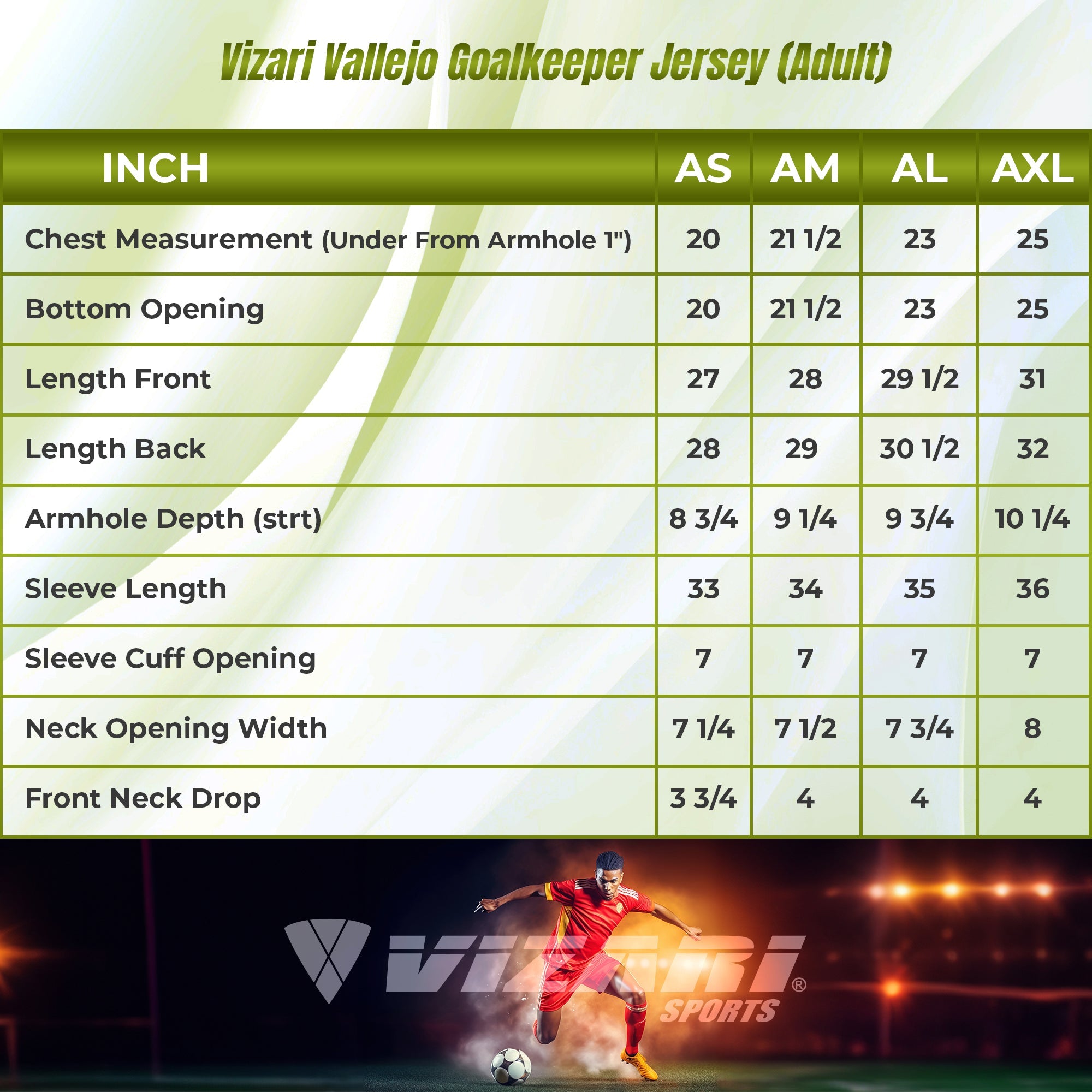 Vallejo Goalkeeper Jersey - Royal/Green