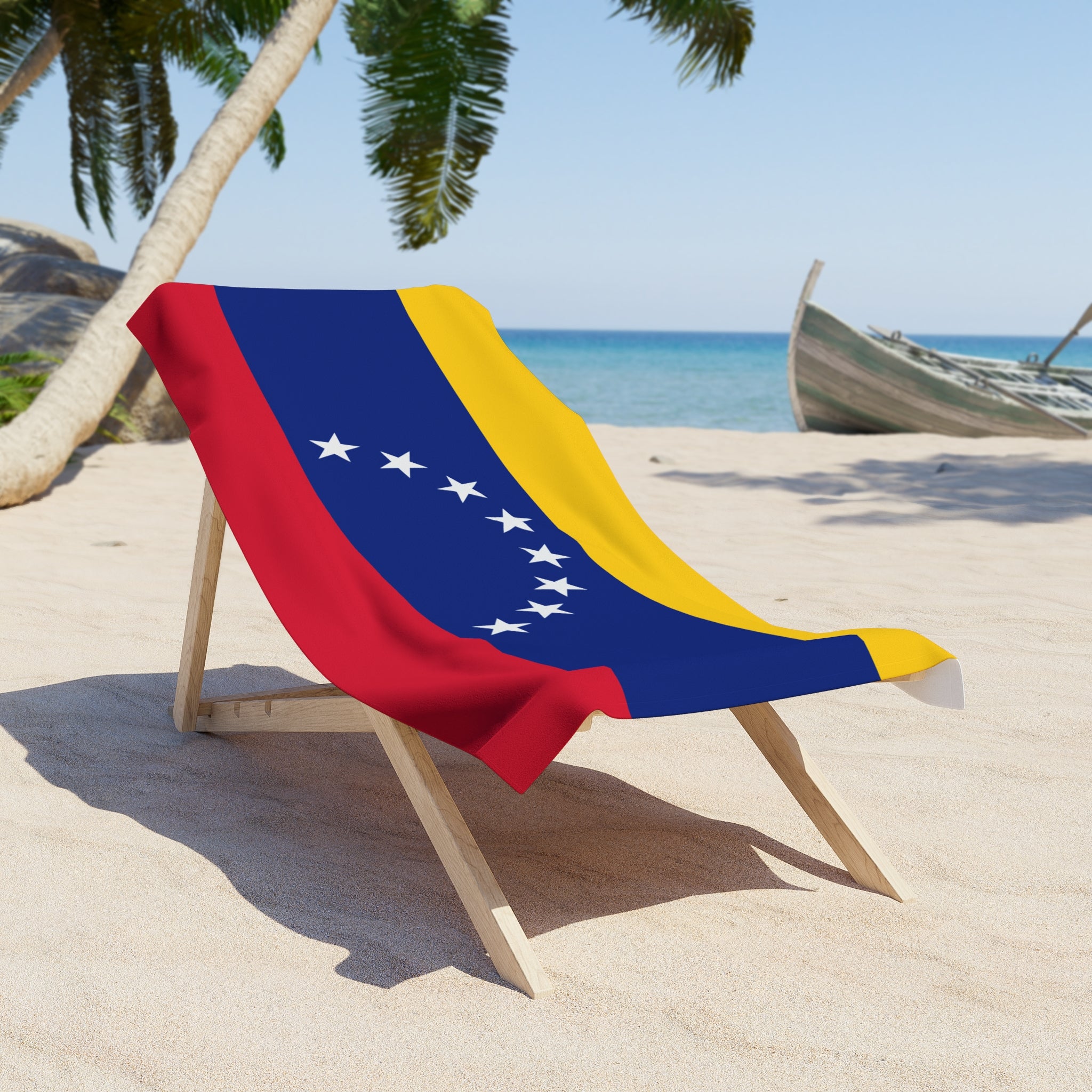 VENEZUELA Flag Beach Towel | Quality & Long Lasting - 2 Sizes | Venezuelan Pride | Gift for Venezuelans