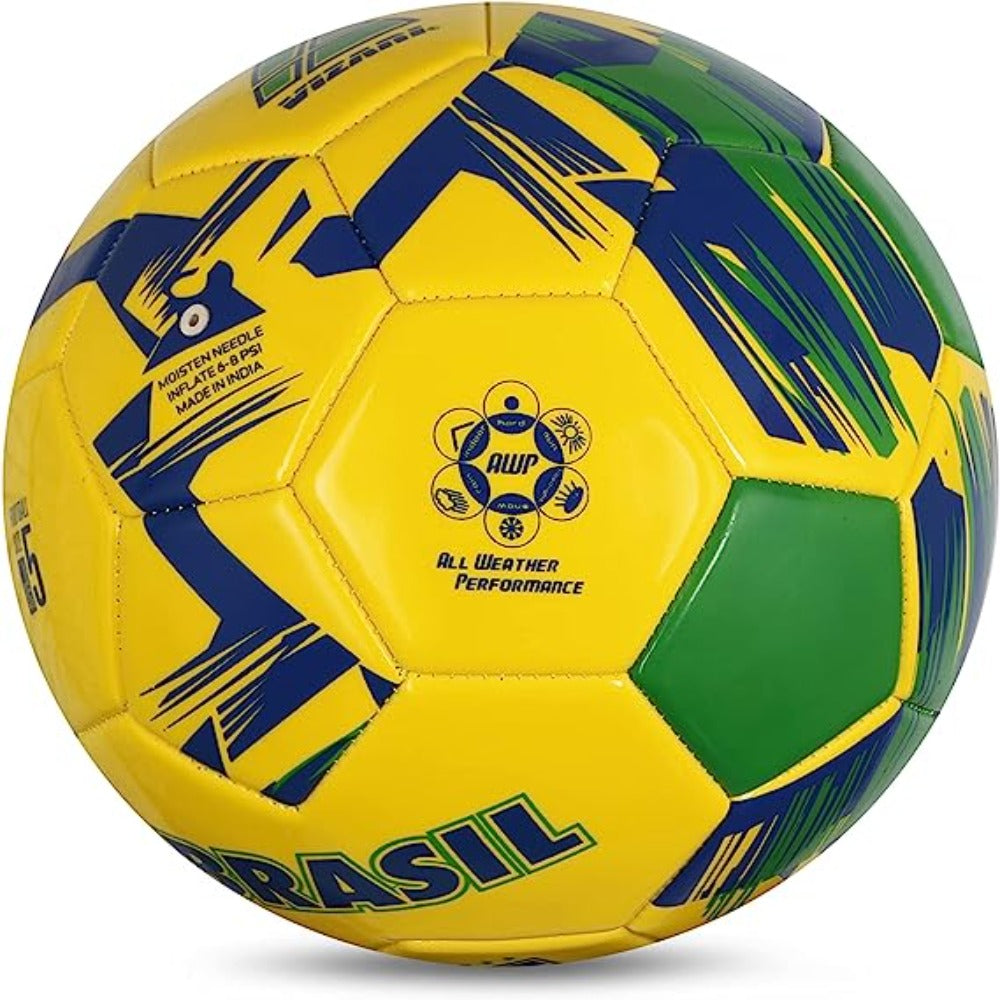 National Team Soccer Balls-Brazil Yellow