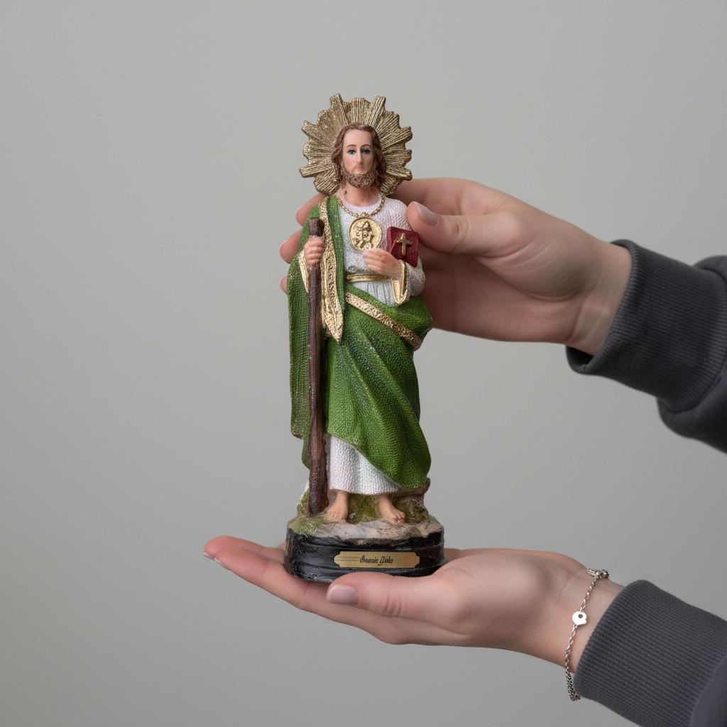 Estatua Decorativa San Judas de 8.5 pulgadas