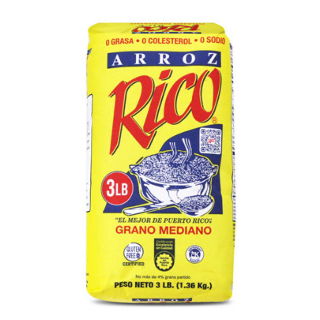 Arroz Rico Grano Largo (3 lb)