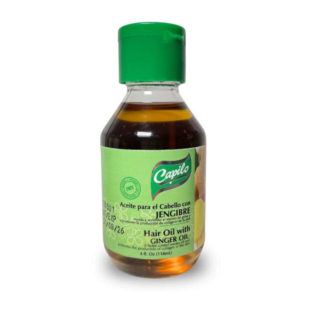 Aceite de raíz de jengibre Capilo (4oz)