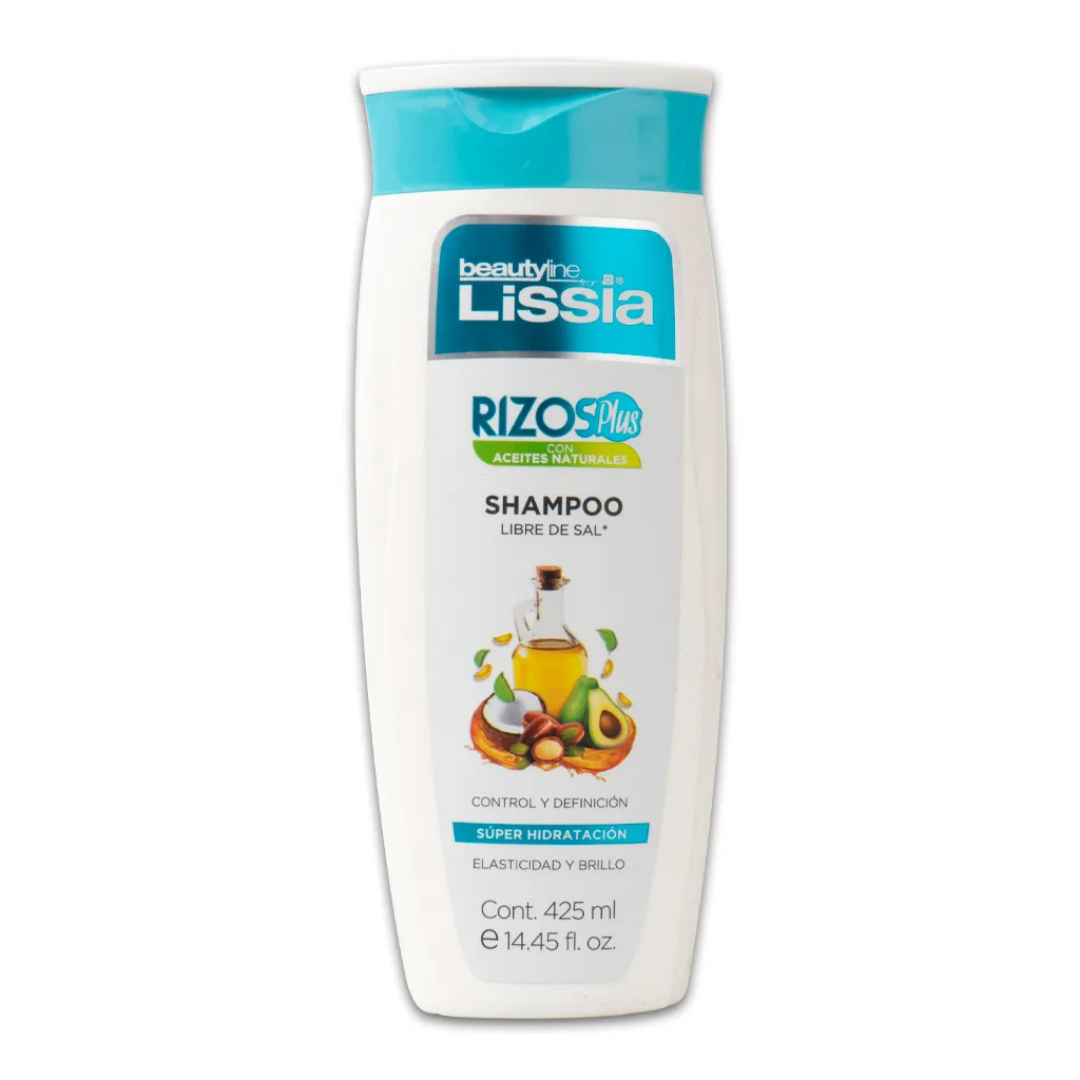 Beautyline Lissia Rizos Plus Champú sin Sal 427 ml