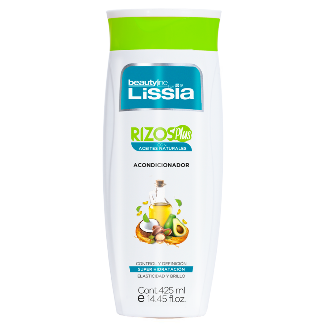 Acondicionador sin sal Rizos Plus Beautyline Lissia 427ml
