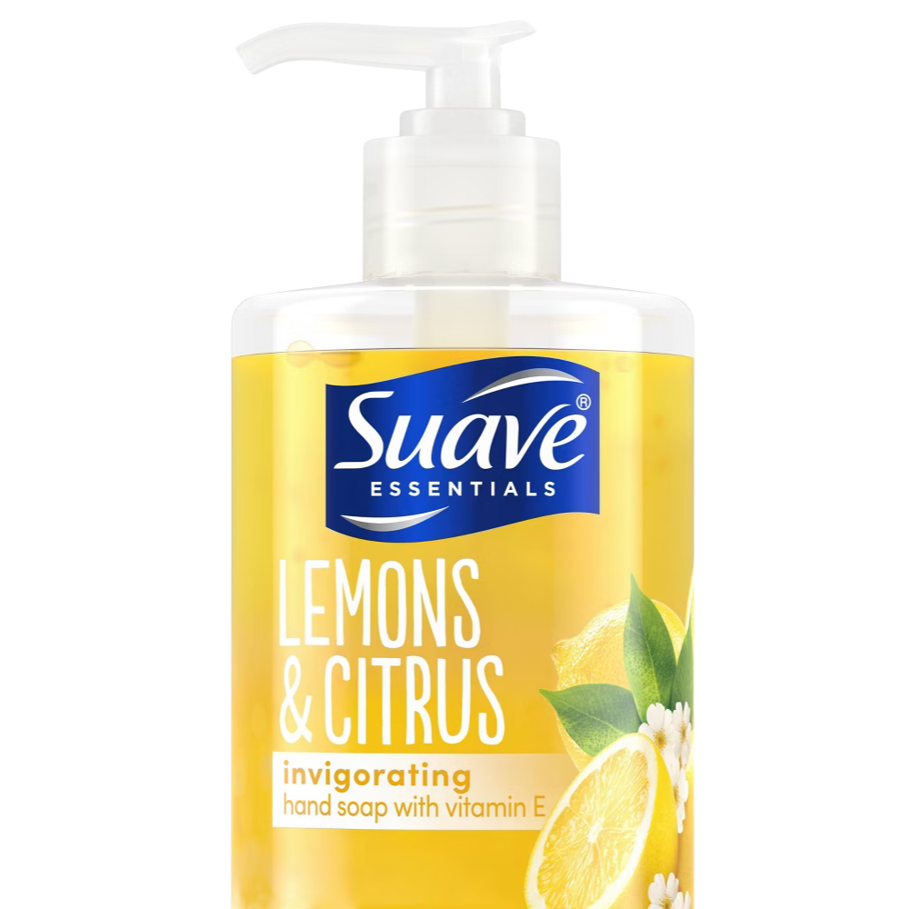 Jabón de manos Suave Essentials Lemons & Citrus (13.5oz)