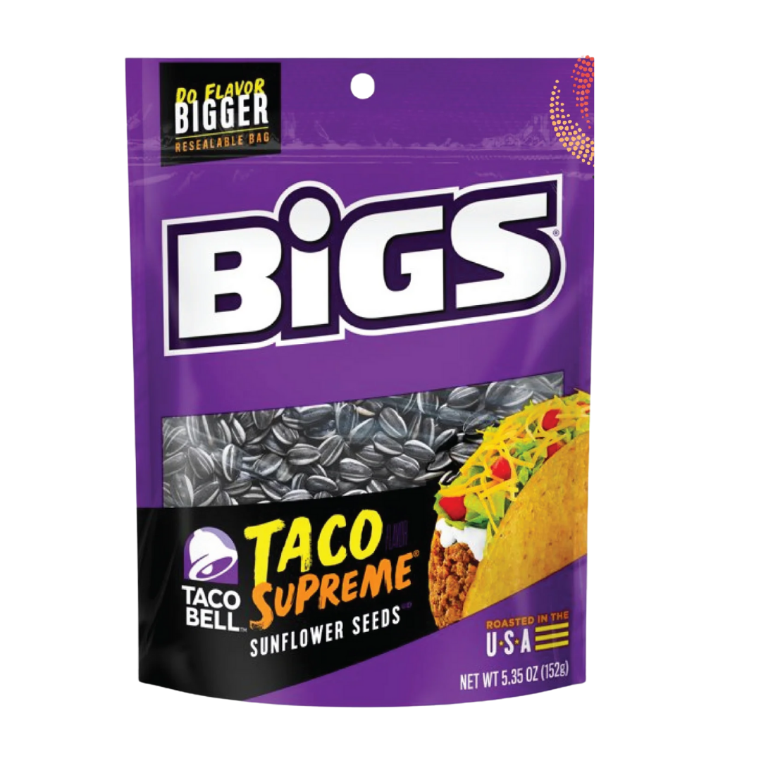 BIGS Semillas de Girasol Taco Bell Supreme (5.35oz)
