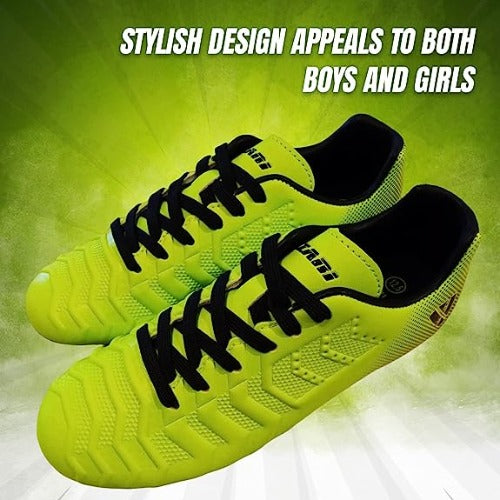 Laguna JR. Firm Ground Soccer Shoes -Lime Green/Black