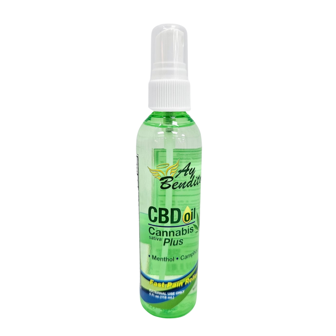 AY BENDITO CBD Aceite en Spray 4 oz