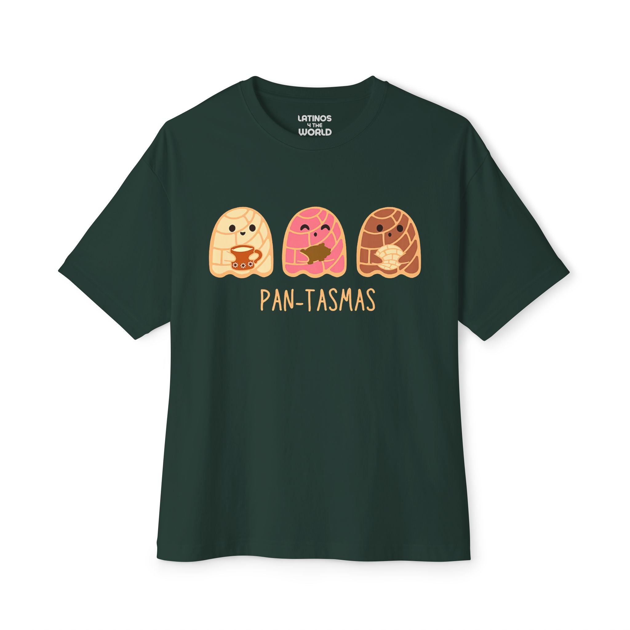 Pantasmas Fantasma Pan Dulce Conchas Camiseta | Halloween, Abucheo, Disfraz de terror espeluznante latino | Unisex - 3 colores
