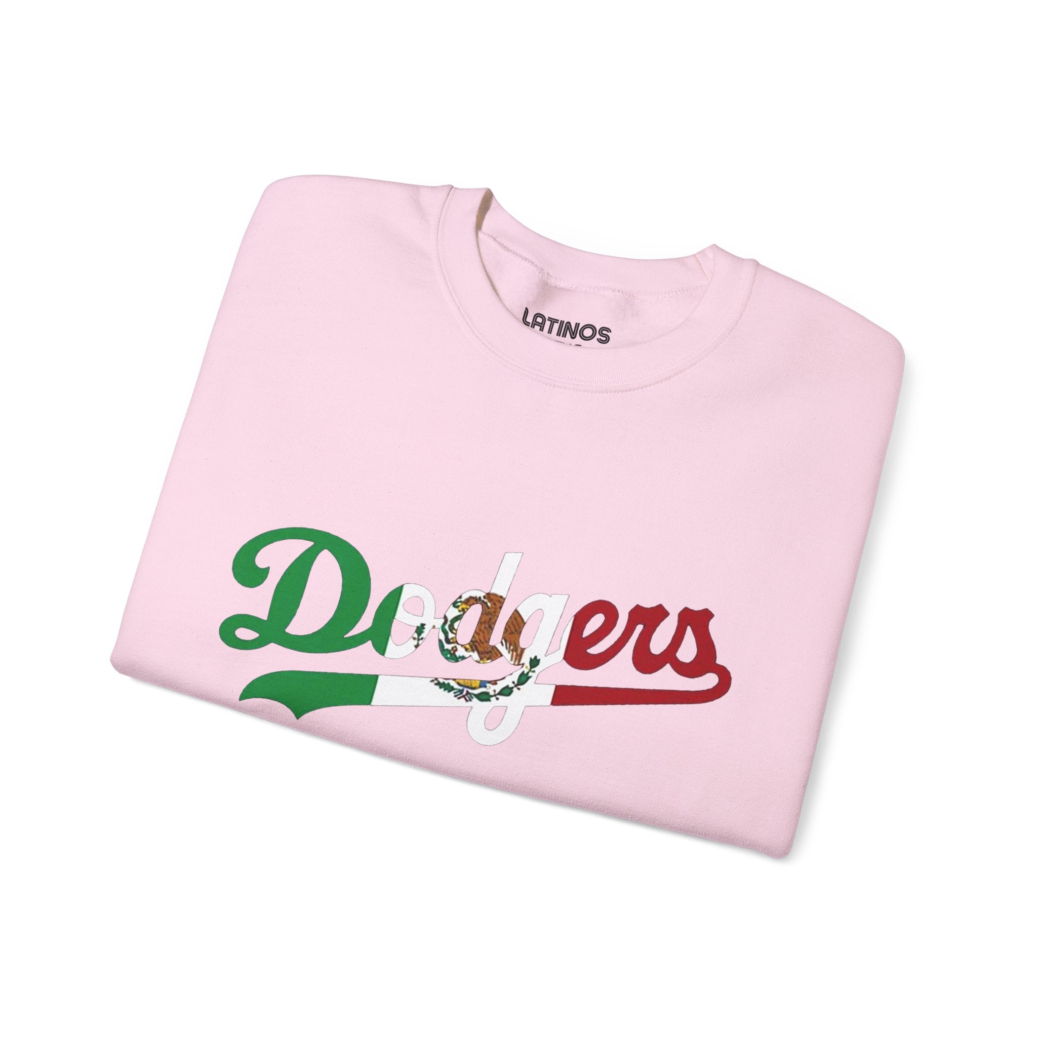 Sudadera Cuello Redondo Los Angeles Mexican Pride Dodgers | Serie Mundial 2025 Campeones LA Béisbol | Latino Divertido | 3 Colores