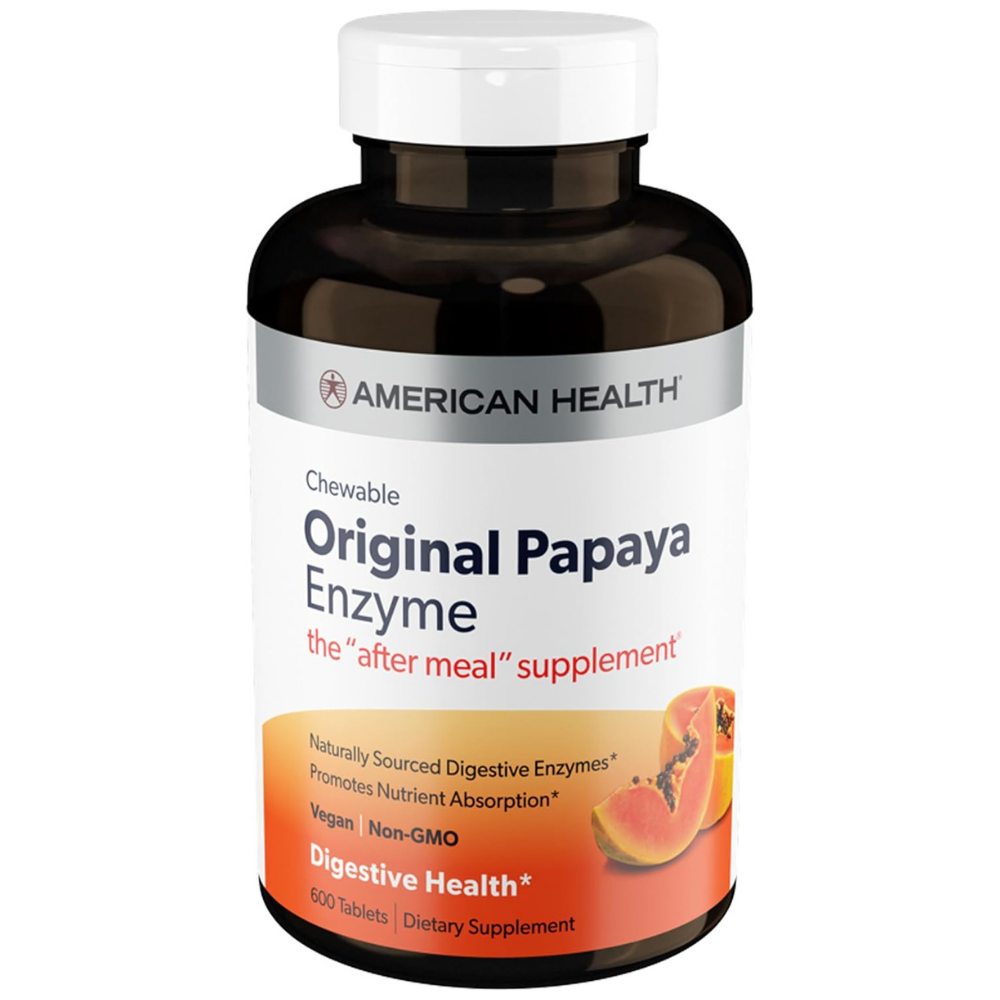 American Health Enzima de Papaya Masticable Original