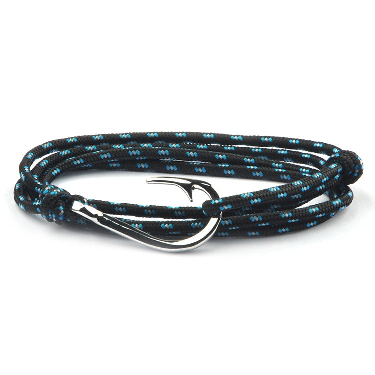 Fashion Hot Multilayer Rope Bracelet hope Anchor Sailor Anchor Bracelets For Men and Women Best Gift Hook Bracelet