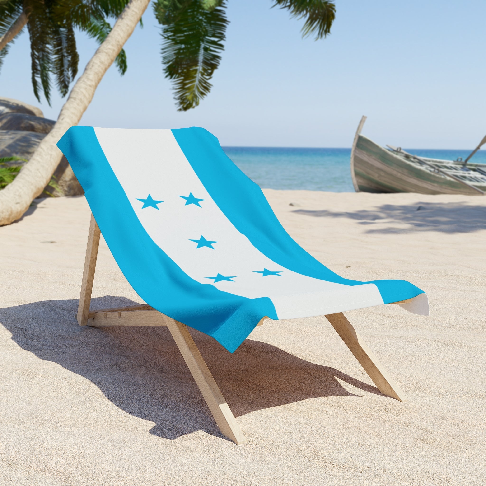 Honduras Flag Beach Towel | Quality & Long Lasting - 2 Sizes | Honduran Pride | Gift for Hondurans