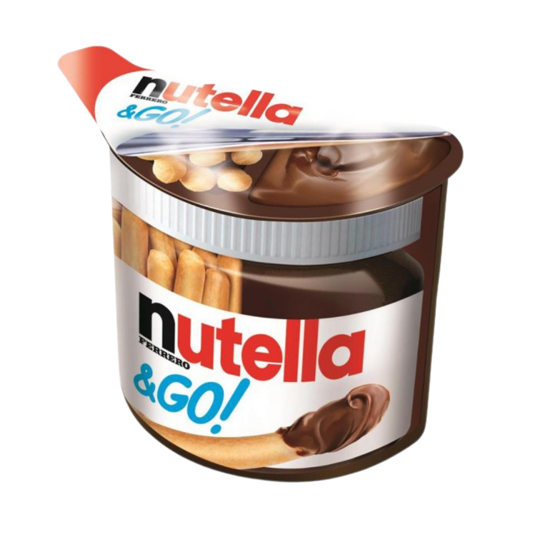 Nutella & Go! Crema de Avellanas con Cacao y Palitos de Pan (1.8oz)