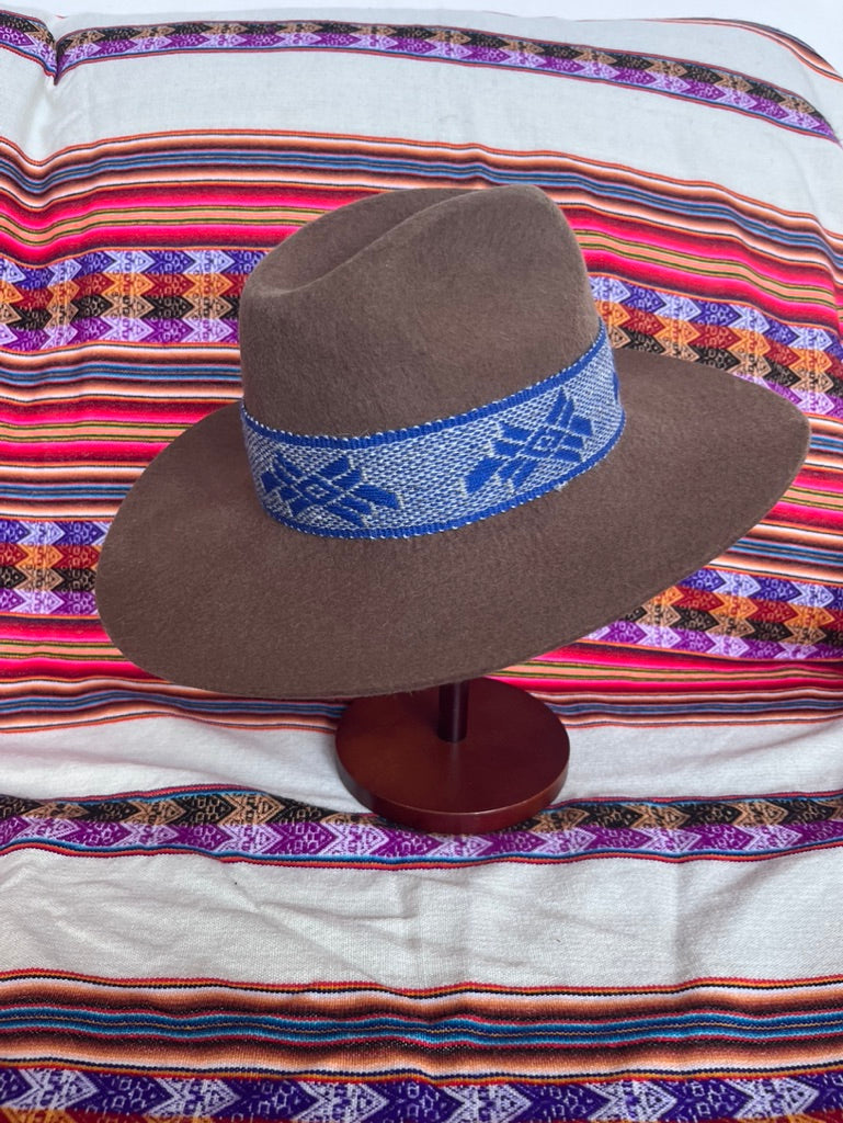 Tear Drop Sample Sale Hat Brown