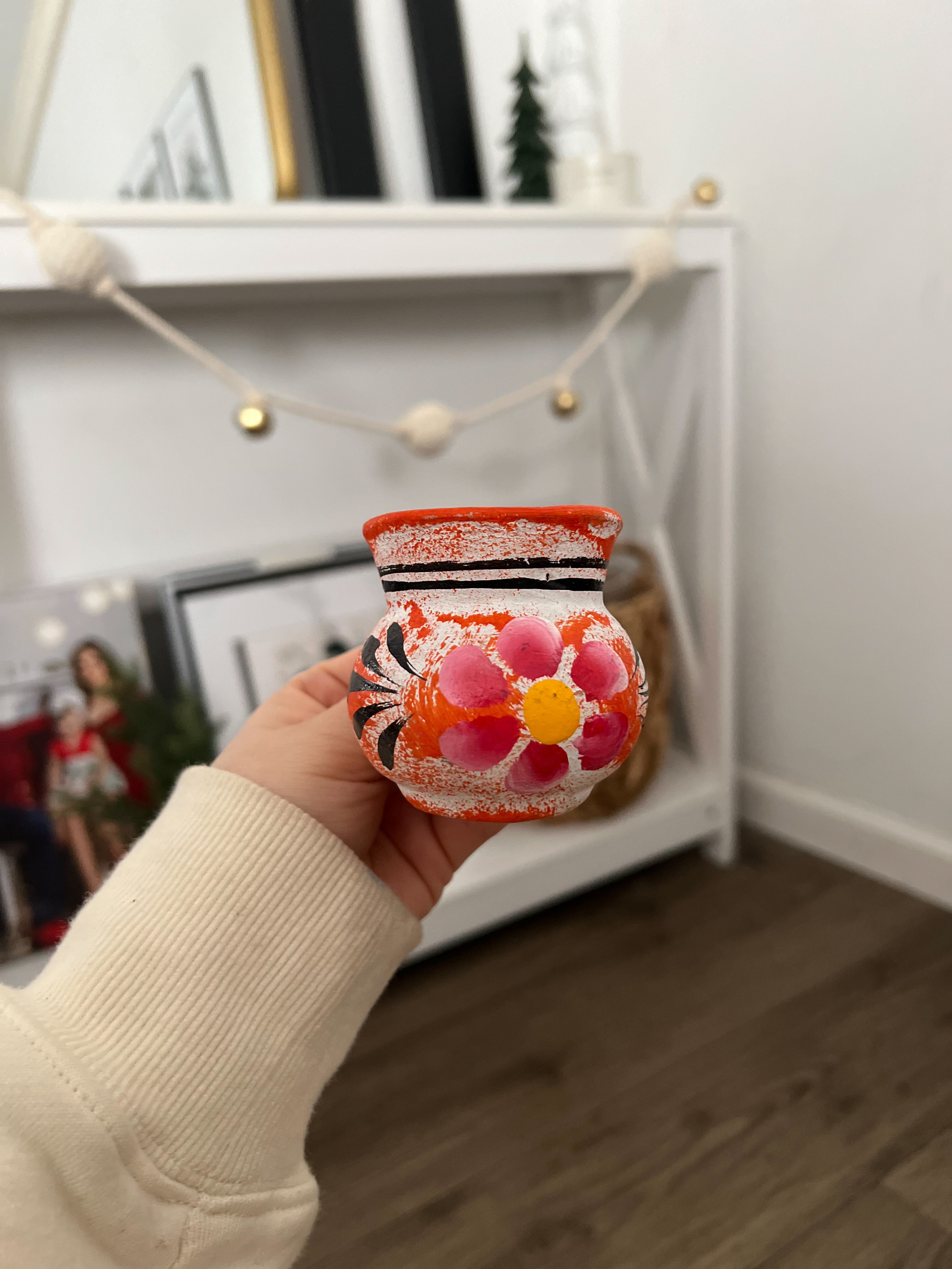 Mini Taza Floral Colorida