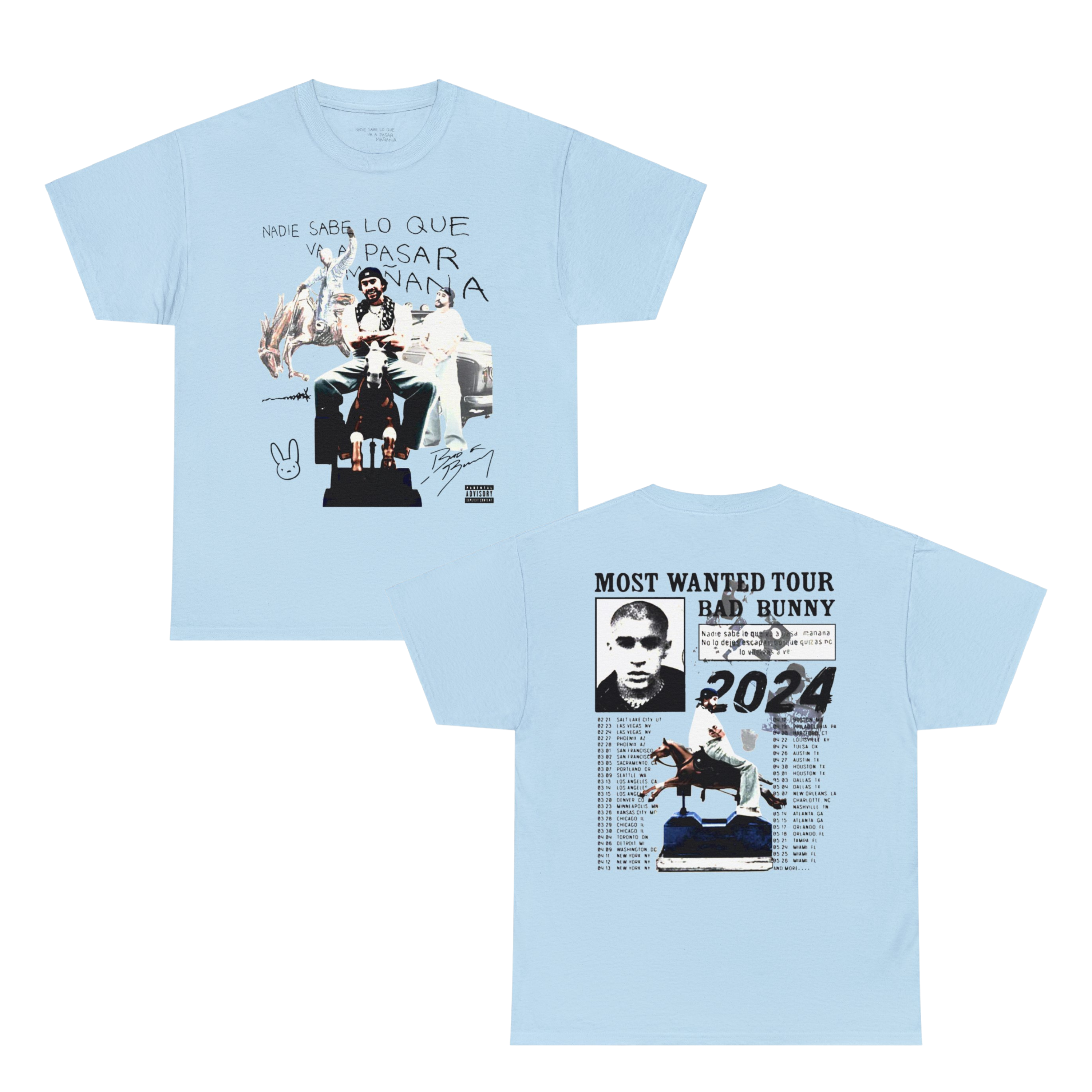 Benito Exclusivo | Camiseta "Alternative Dates & Cities" | 4 colores - Algodón de alta calidad