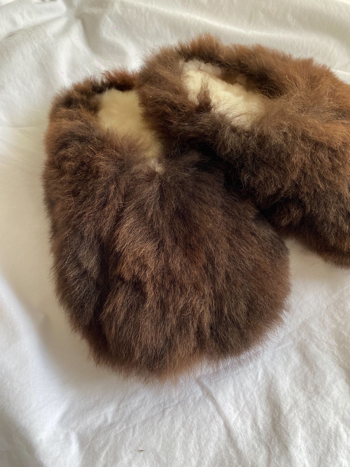 Alpuffas - Pantuflas de alpaca genuina