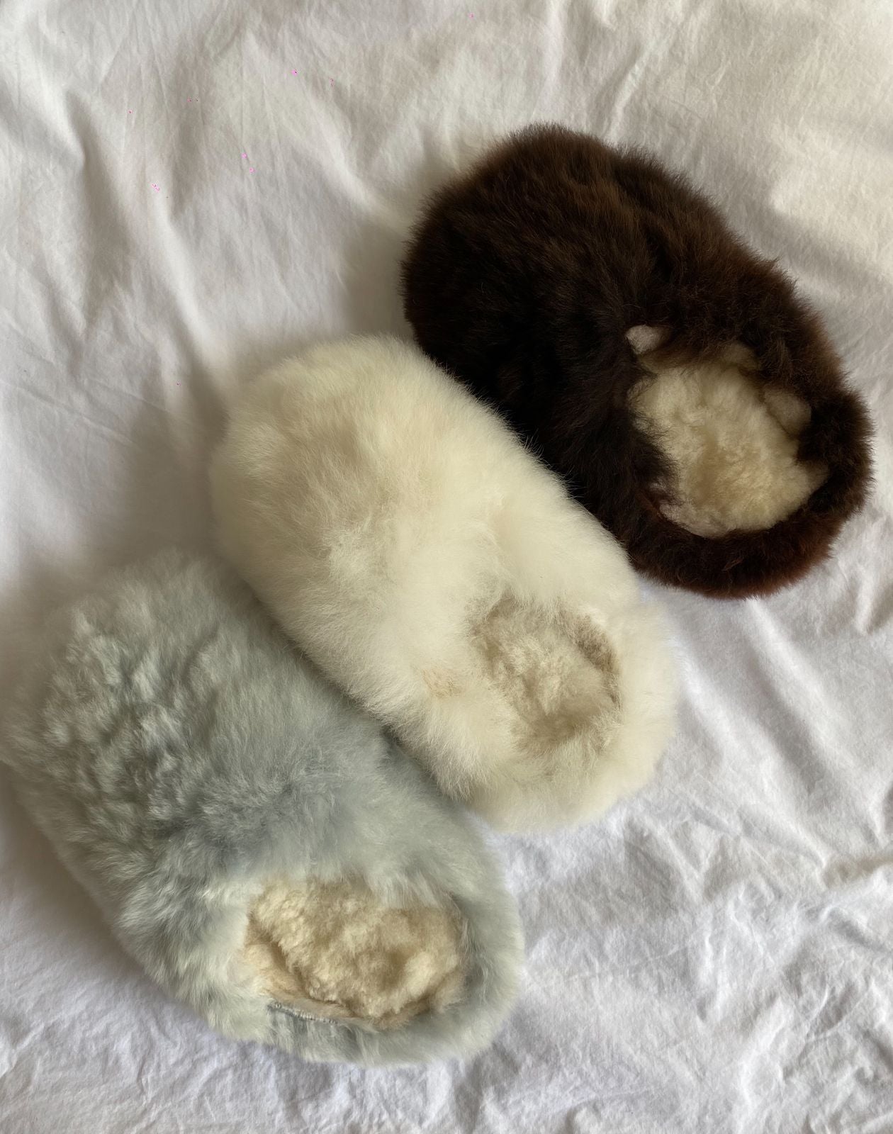 Alpuffas - Pantuflas de alpaca genuina