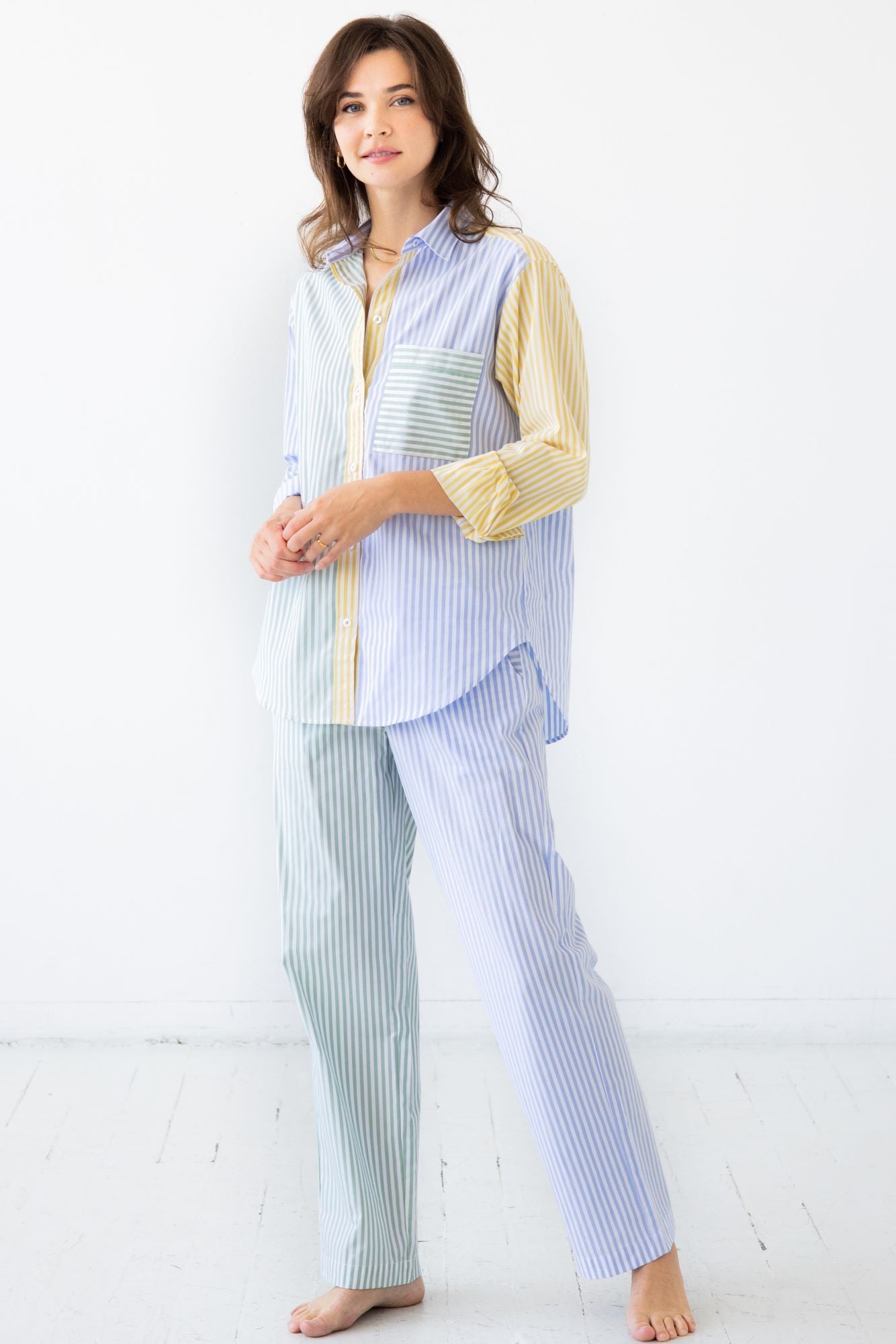 Conjunto Largo Amalfi Stripes Resort