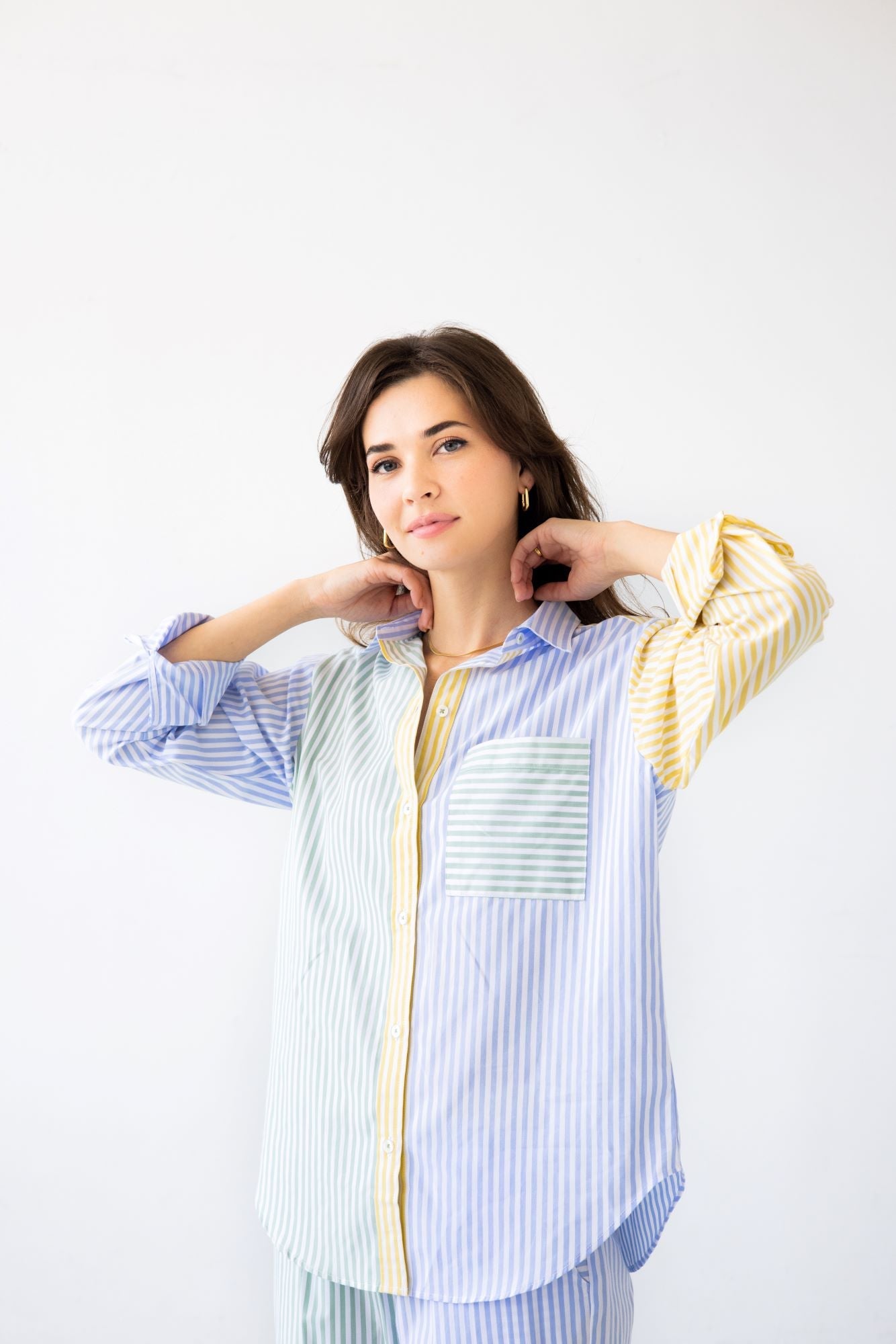 Conjunto Largo Amalfi Stripes Resort