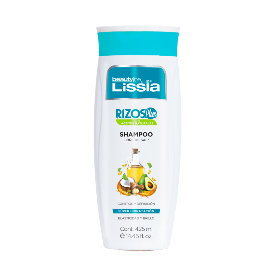 Beauty Line Lissia Rizos Champú con Aceites Naturales (236 ml)