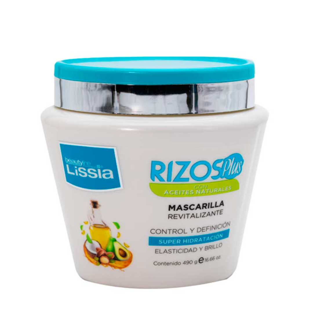 Beauty Line Lissia Rizos Mascarilla con Aceites Naturales (8 oz)