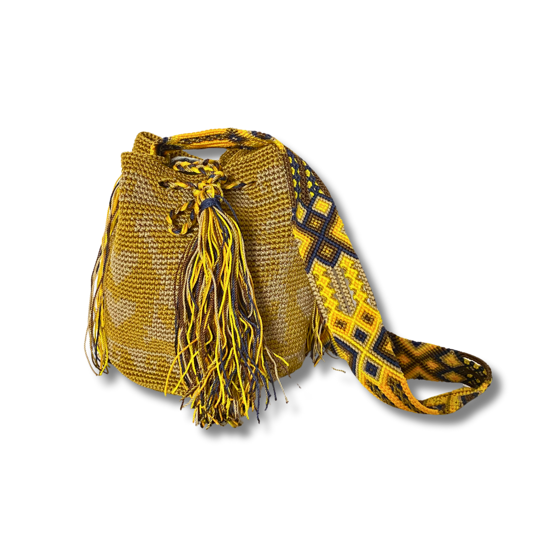 Bolso cruzado Catalina Hearts de ganchillo, pieza única - México