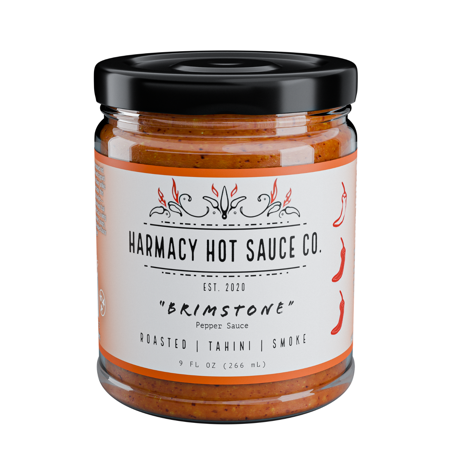 Brimstone - Tahini & Roasted Red Pepper Sauce (9oz)