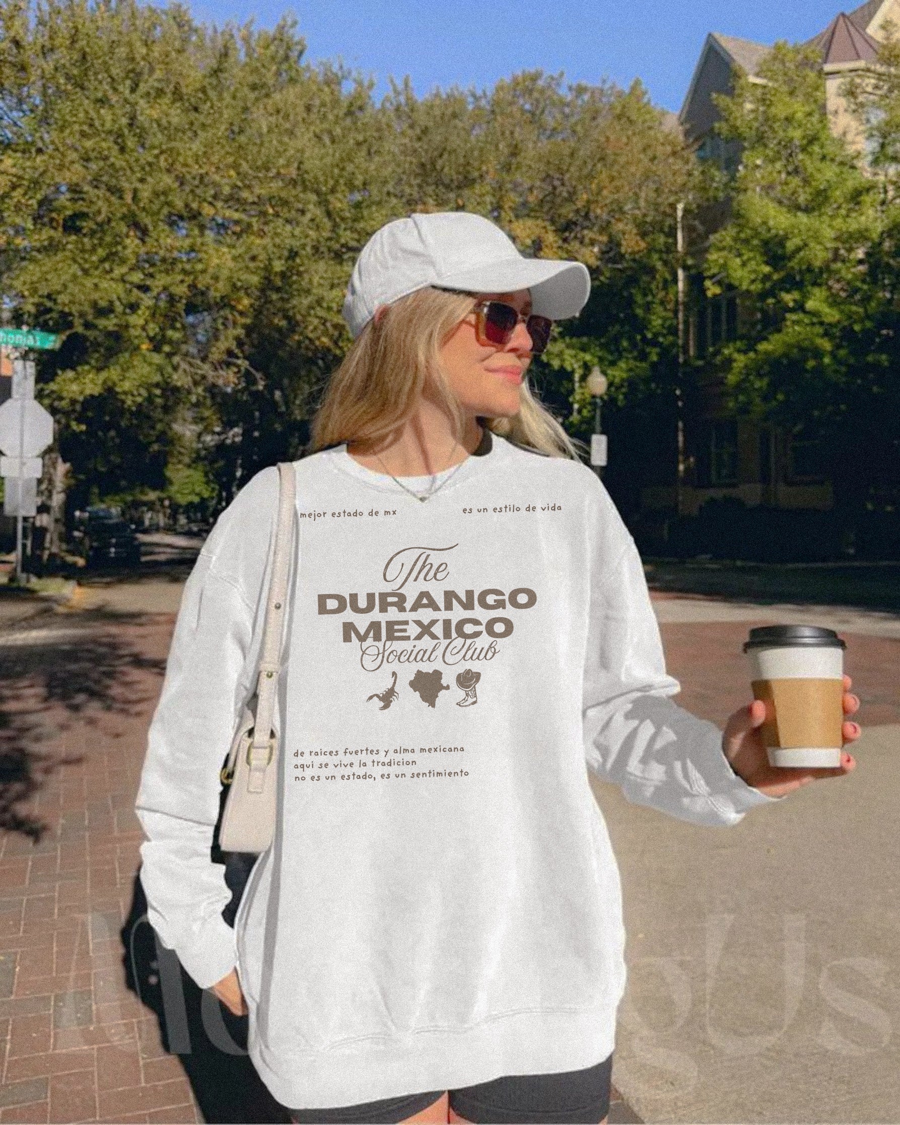 Sudadera con cuello redondo • Camiseta Durango Social Club