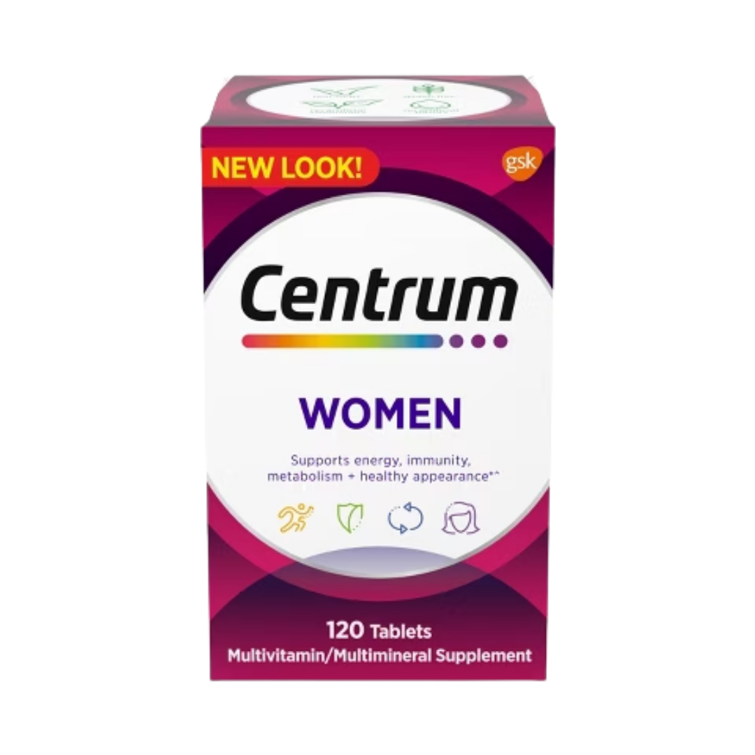 Centrum Multivitamínico para Mujeres (120 cápsulas)