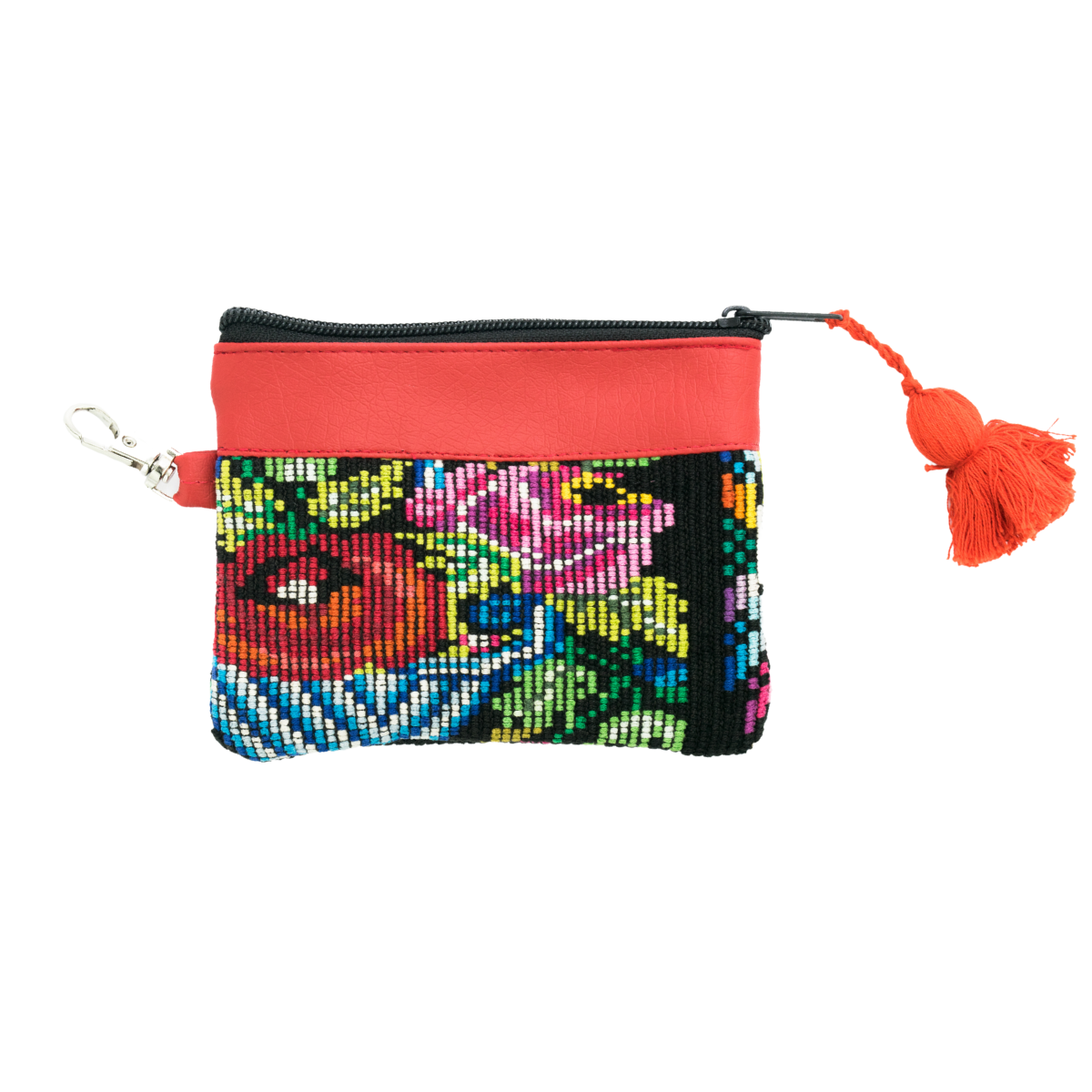 Monedero de Piel Vegana Huipil Ana - Guatemala