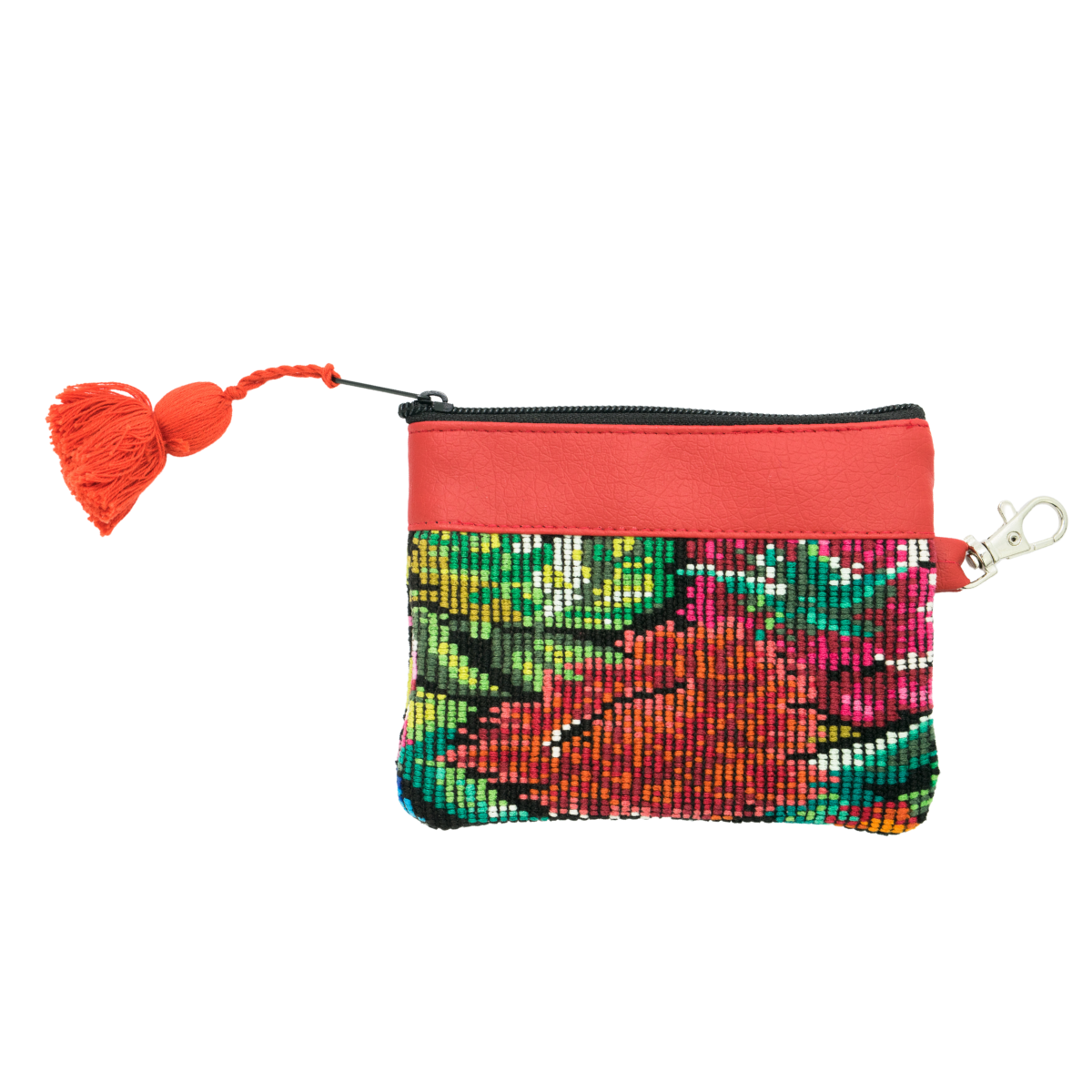 Monedero de Piel Vegana Huipil Ana - Guatemala