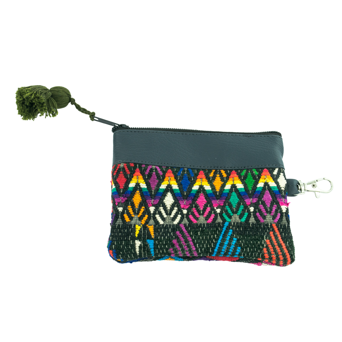Monedero de Piel Vegana Huipil Ana - Guatemala