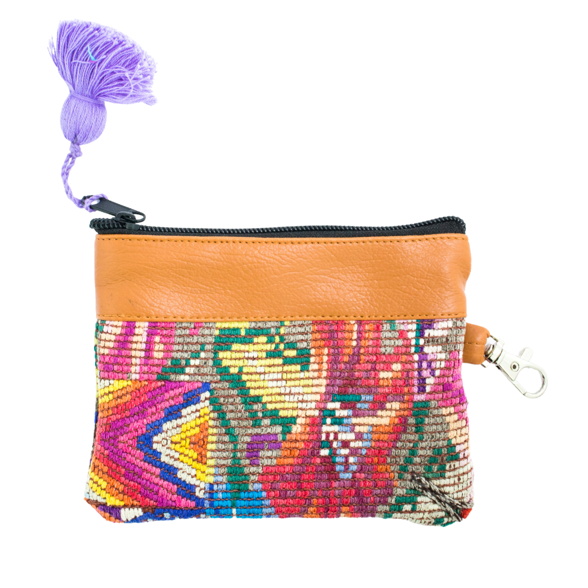 Monedero de Piel Vegana Huipil Ana - Guatemala