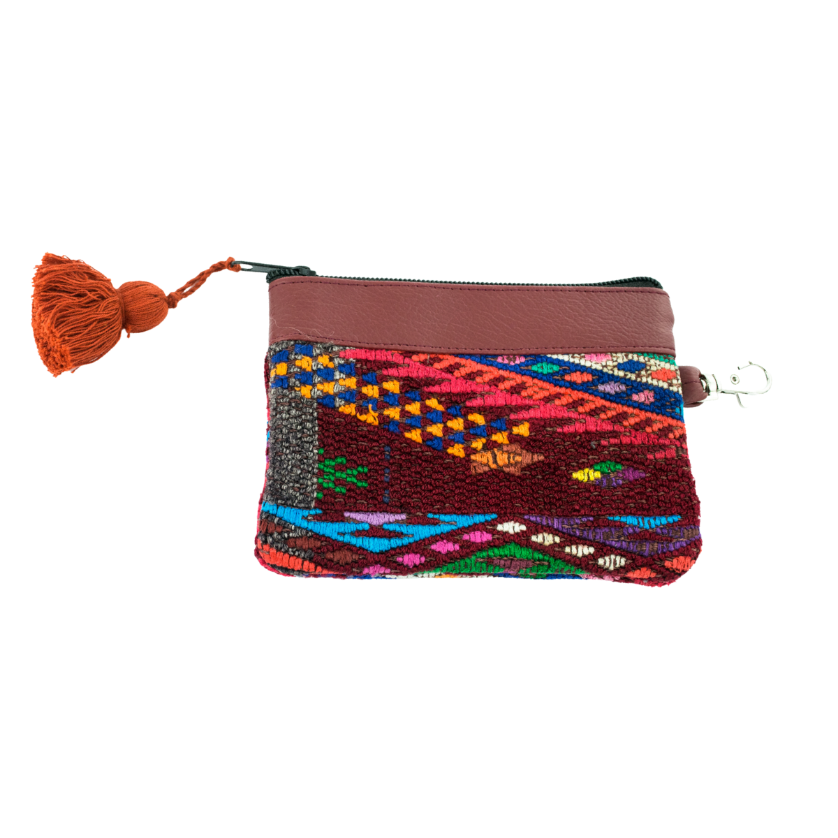 Monedero de Piel Vegana Huipil Ana - Guatemala