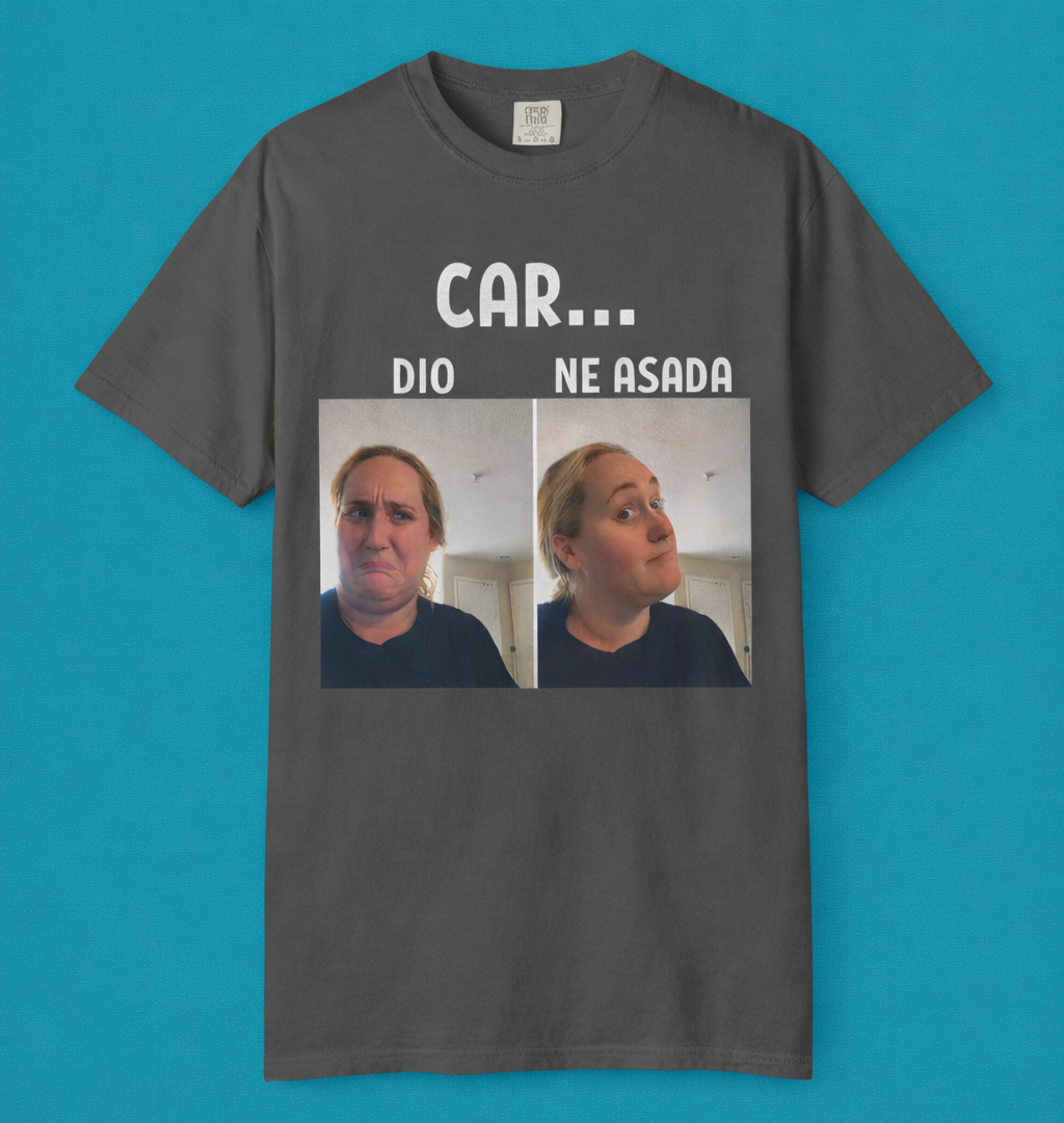 Cardio vs Carne Asada T-shirt | Two Panel Contrasting Reaction Meme | Latino Viral Tees