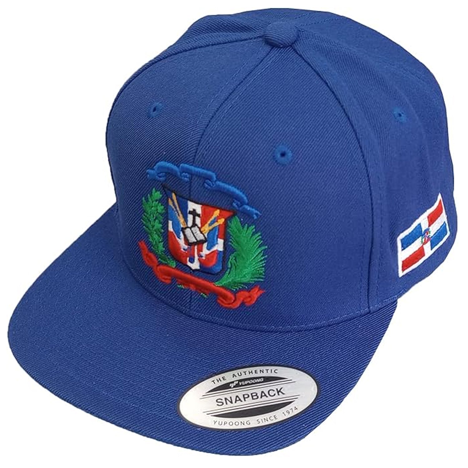 Escudo República Dominicana - Gorra Snapback Dominicana Royal - Gorra a todo color
