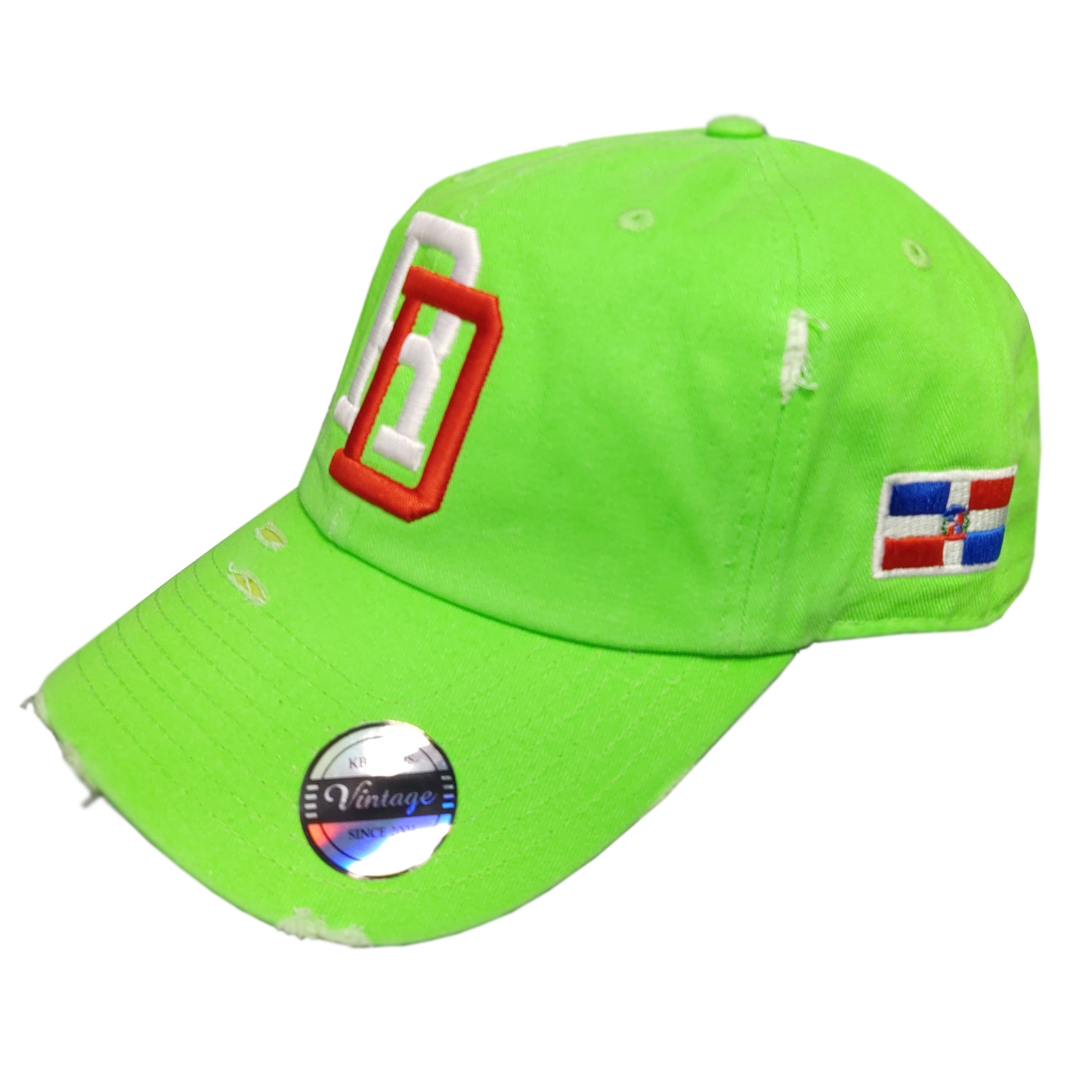 Vintage Adjustable Dominican Embroidered RD Hats