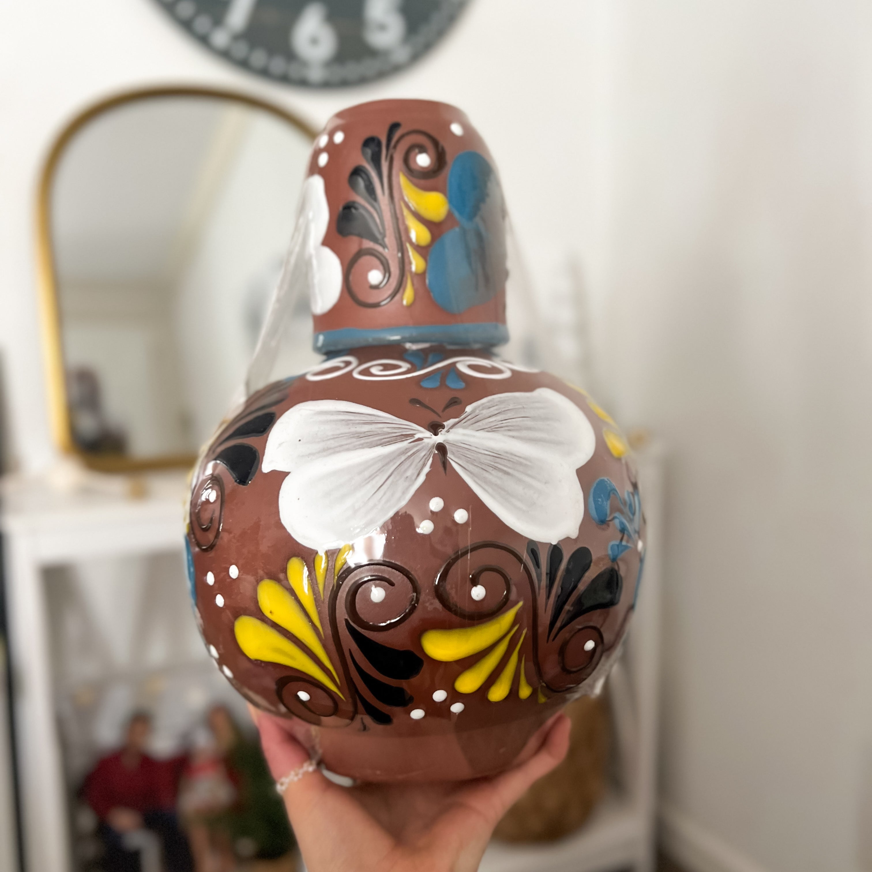 Alfarería Cántaro con Taza