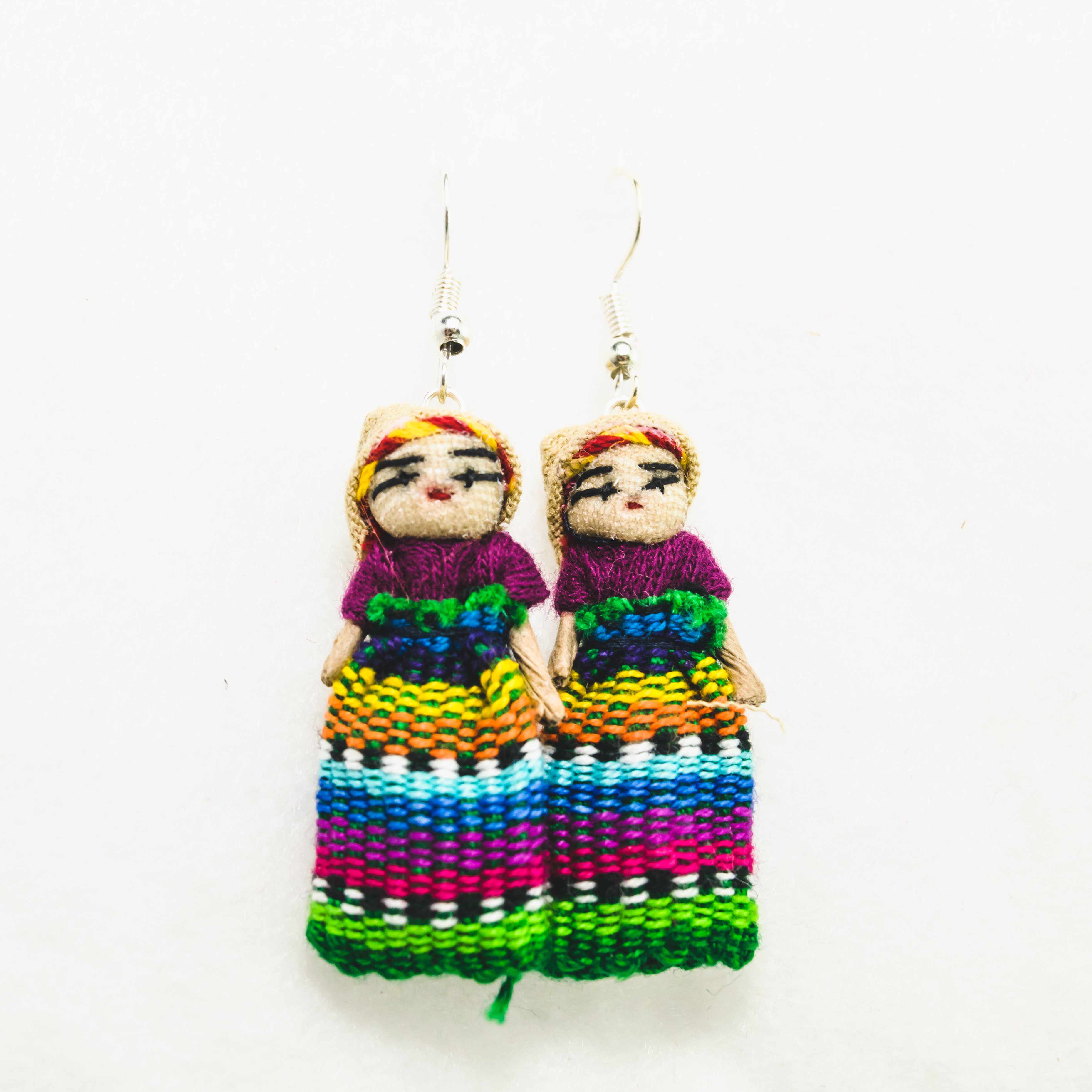 Pendientes de Muñeca Quita-penas Multicolor Bohemio - Guatemala